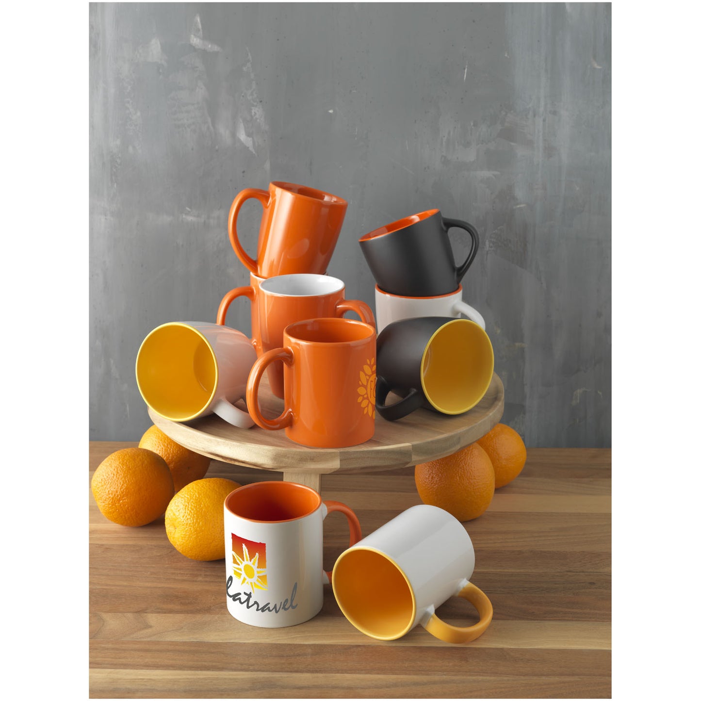 Tazza in ceramica Santos da 330 ml