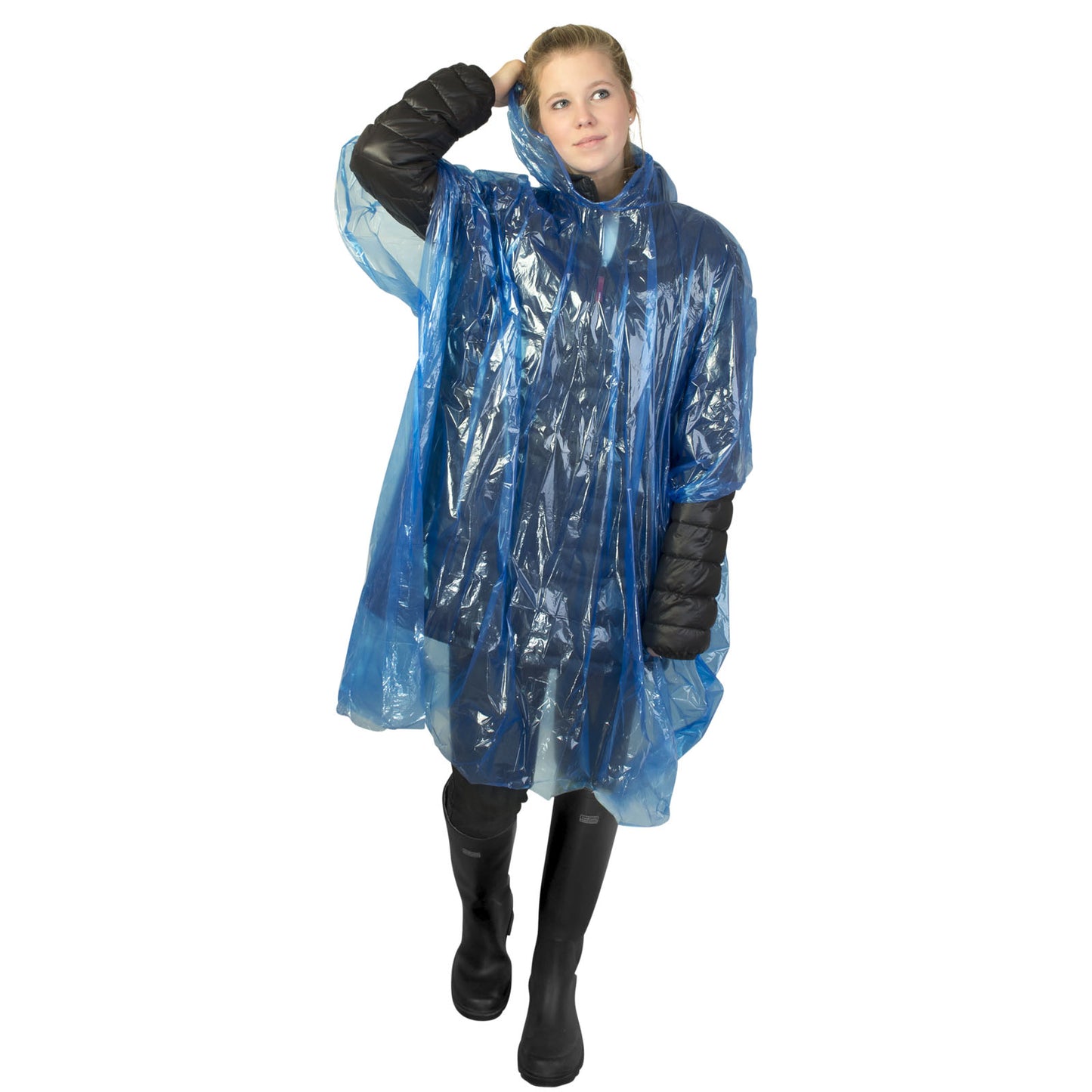 Poncho impermeabile monouso Ziva con custodia