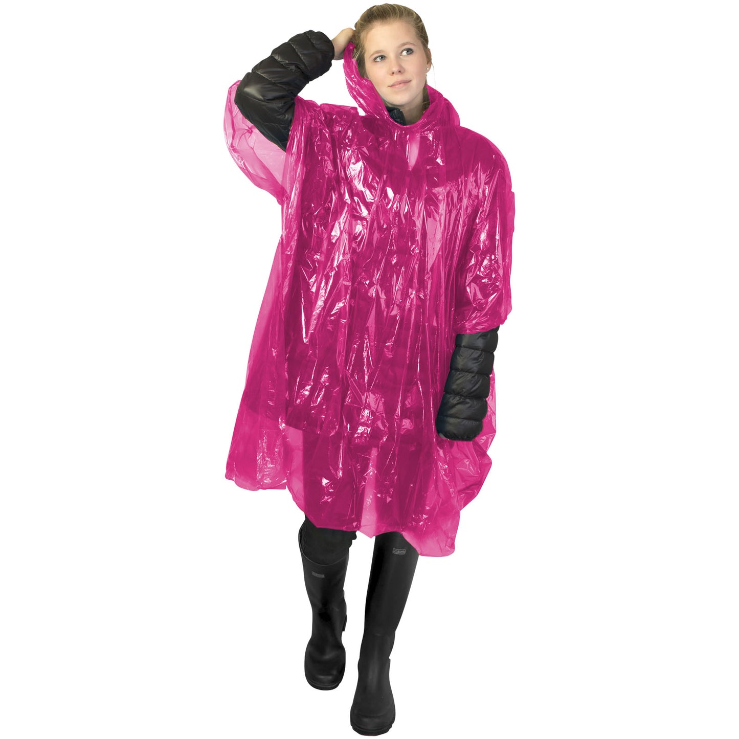 Poncho impermeabile monouso Ziva con custodia
