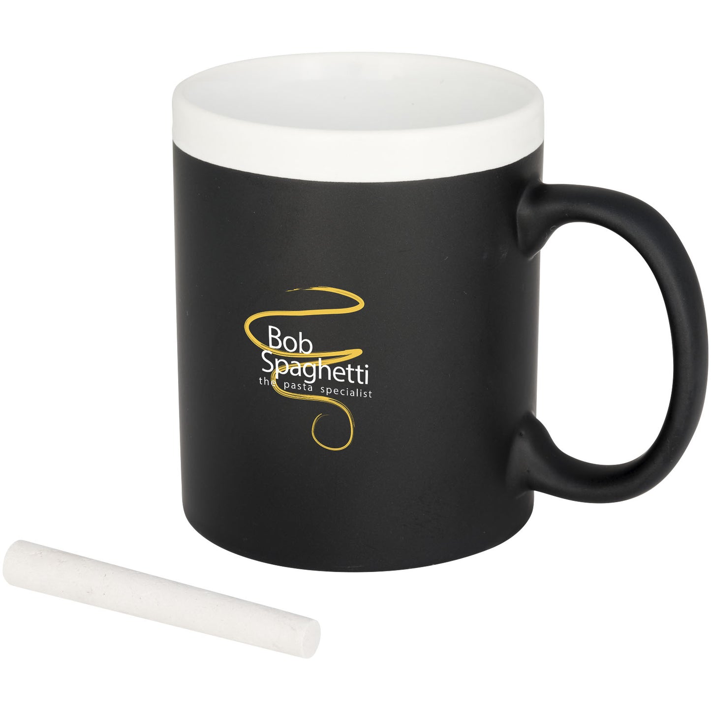 Tazza Chalk-write in ceramica da 330 ml