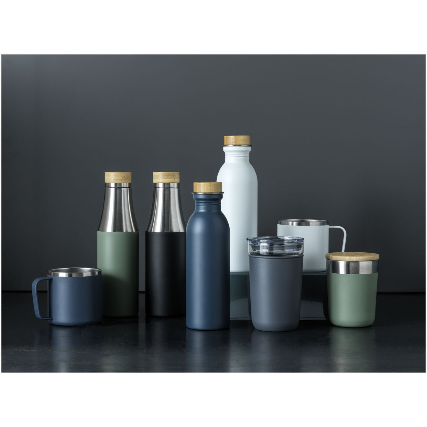 Borraccia sportiva Kalix da 650 ml in acciaio inossidabile