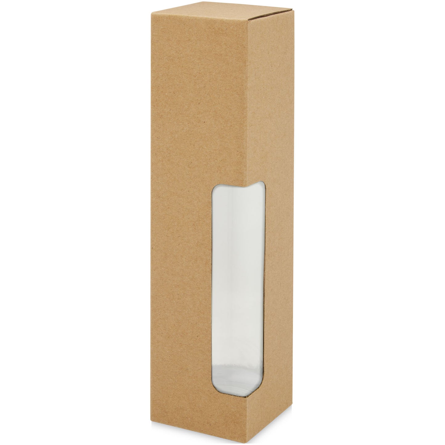 Borraccia sportiva Ziggs da 650 ml in plastica riciclata - Trasparente