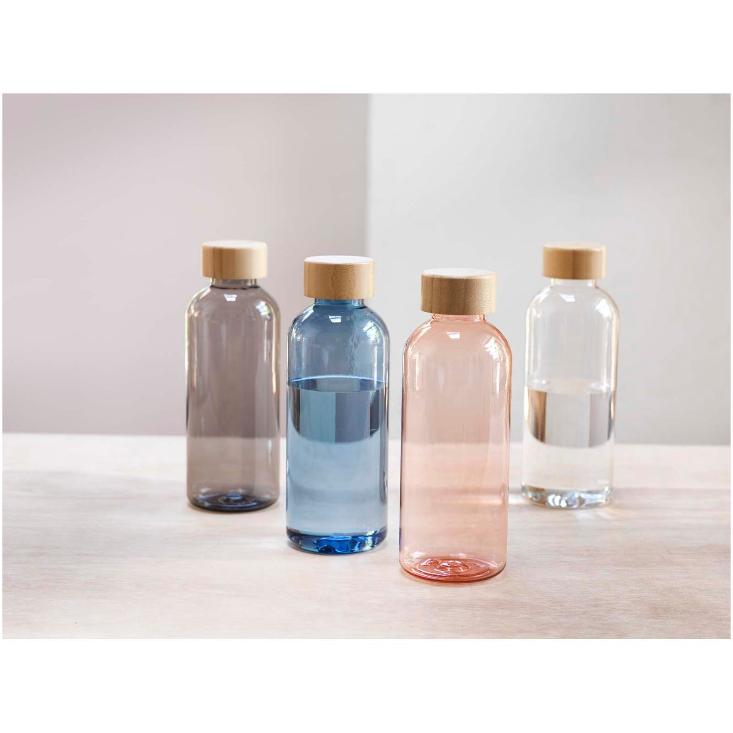 Borraccia sportiva Ziggs da 650 ml in plastica riciclata - Rosa