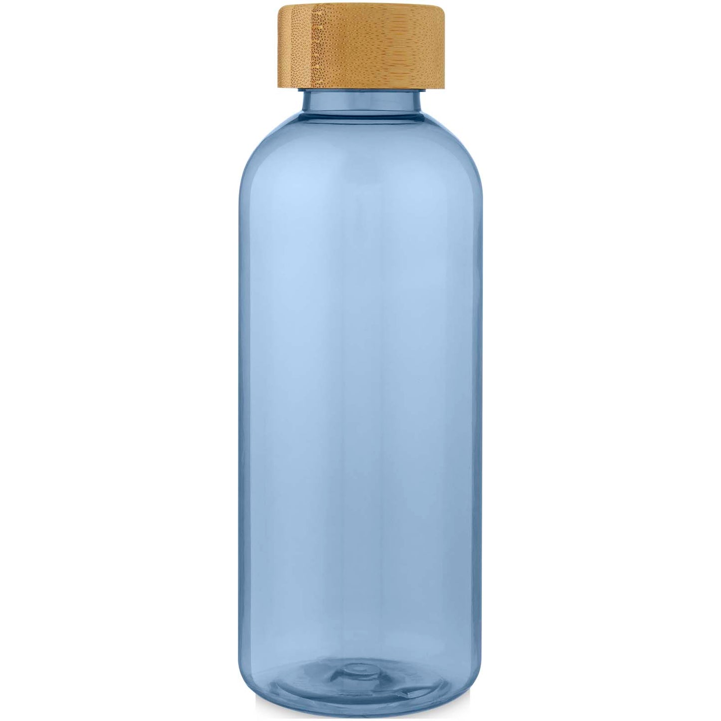 Borraccia sportiva Ziggs da 650 ml in plastica riciclata - Blu trasparente