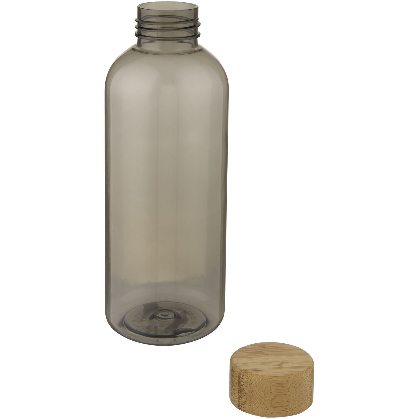 Borraccia sportiva Ziggs da 650 ml in plastica riciclata - Carbone trasparente