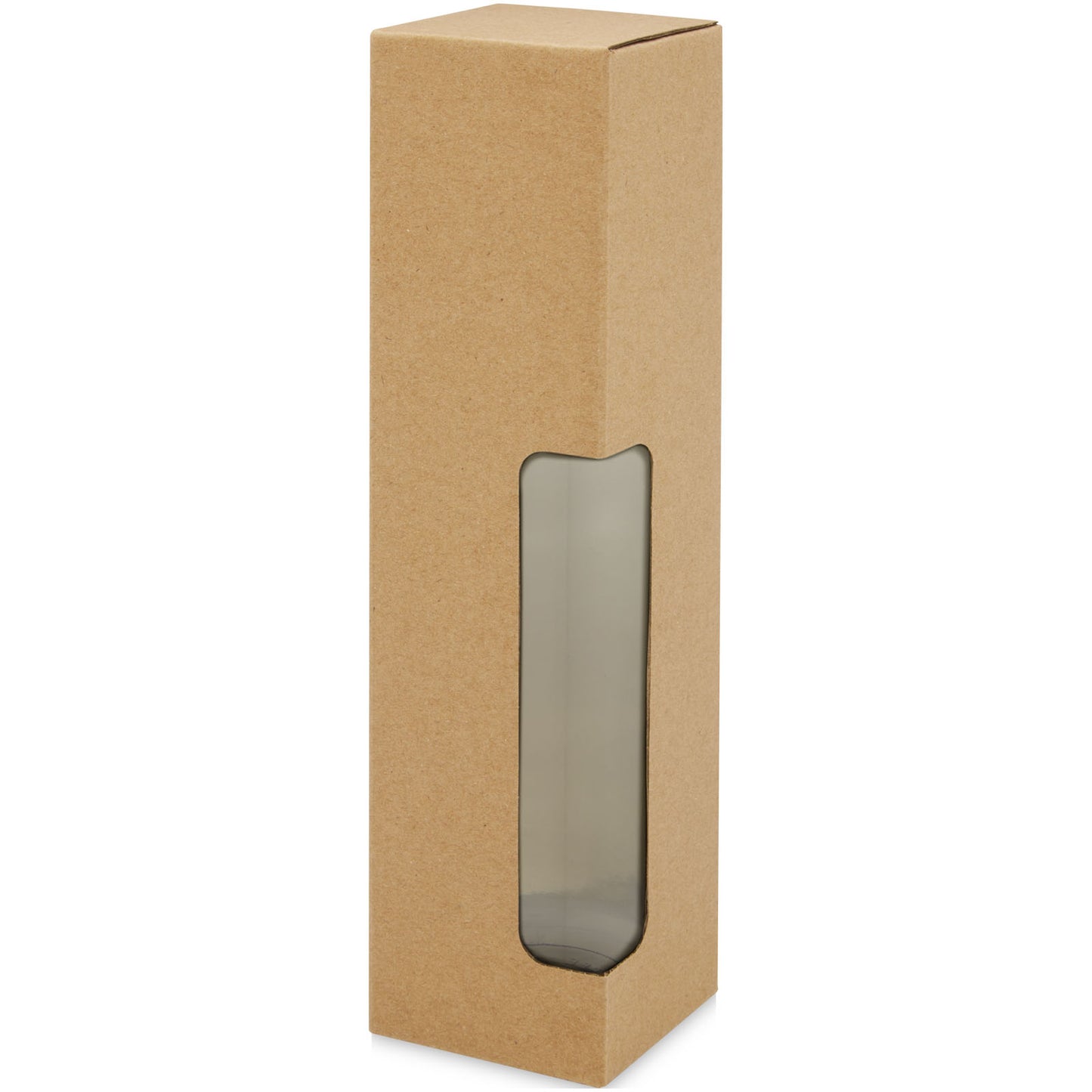 Borraccia sportiva Ziggs da 650 ml in plastica riciclata - Carbone trasparente