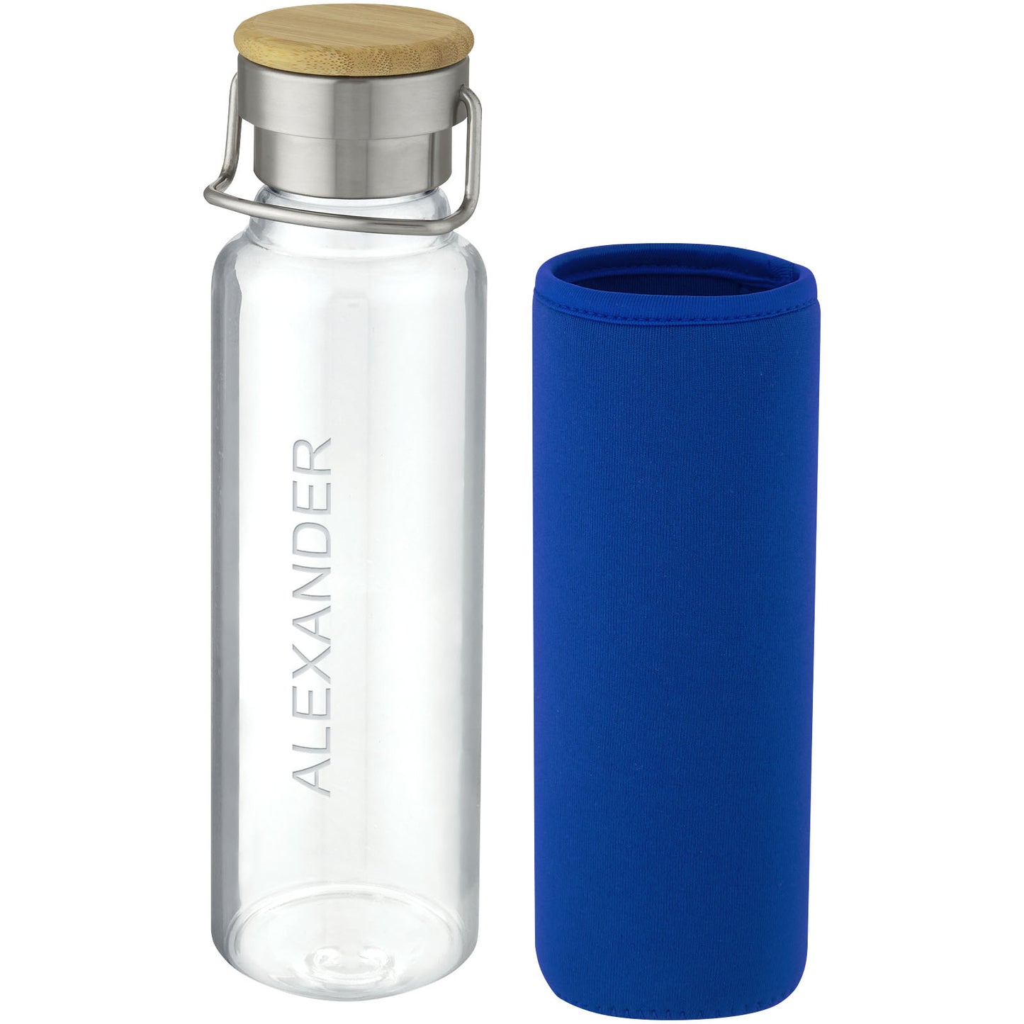 Bottiglia Thor da 660 ml in vetro con custodia in neoprene