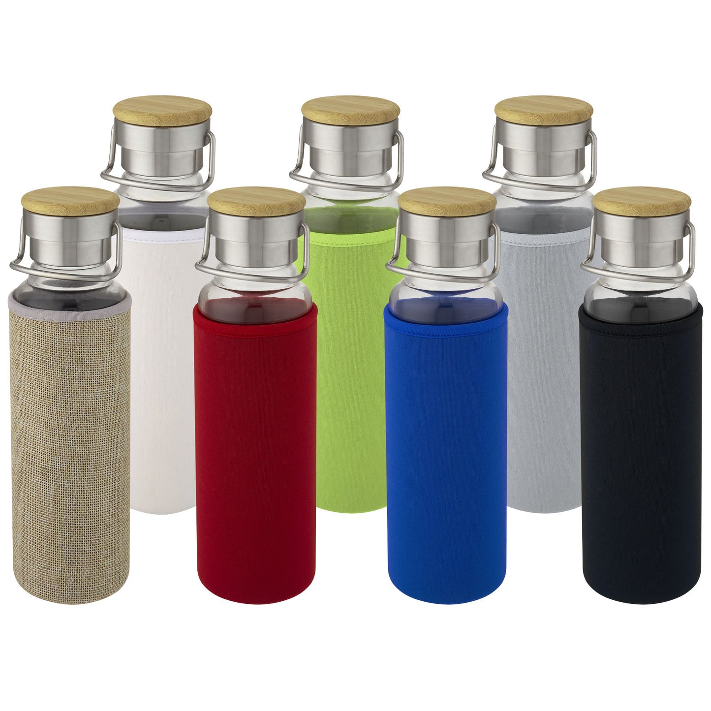 Bottiglia Thor da 660 ml in vetro con custodia in neoprene