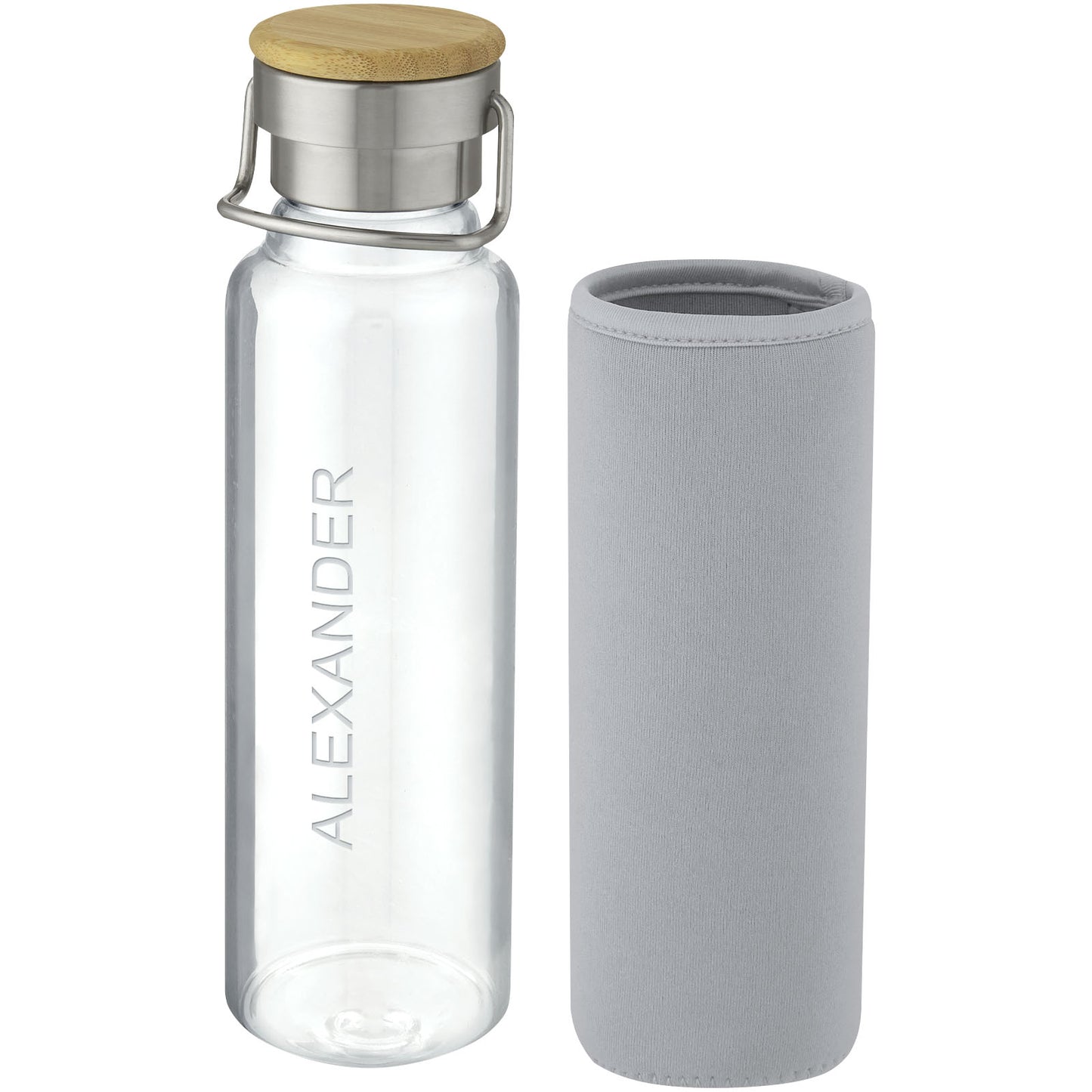 Bottiglia Thor da 660 ml in vetro con custodia in neoprene