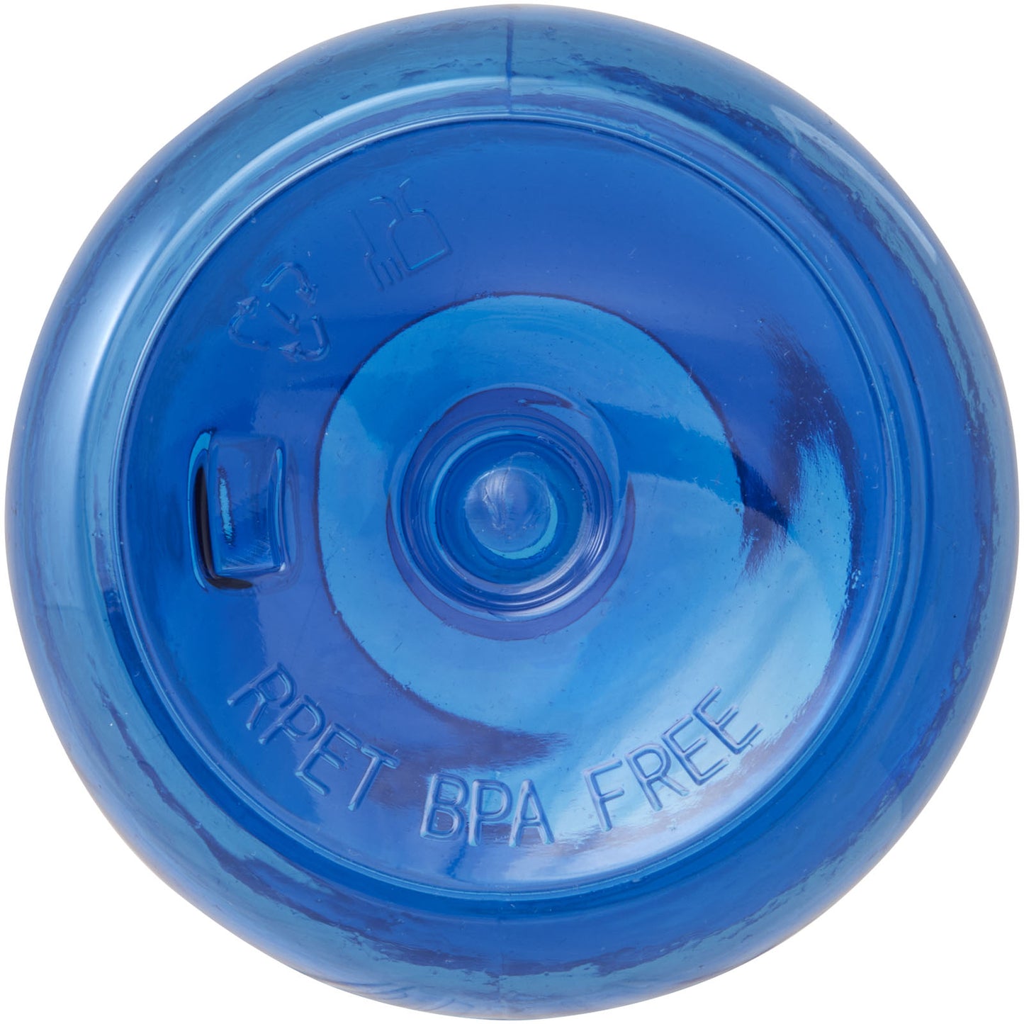 Borraccia in plastica riciclata da 1000 ml Ziggs - Blu
