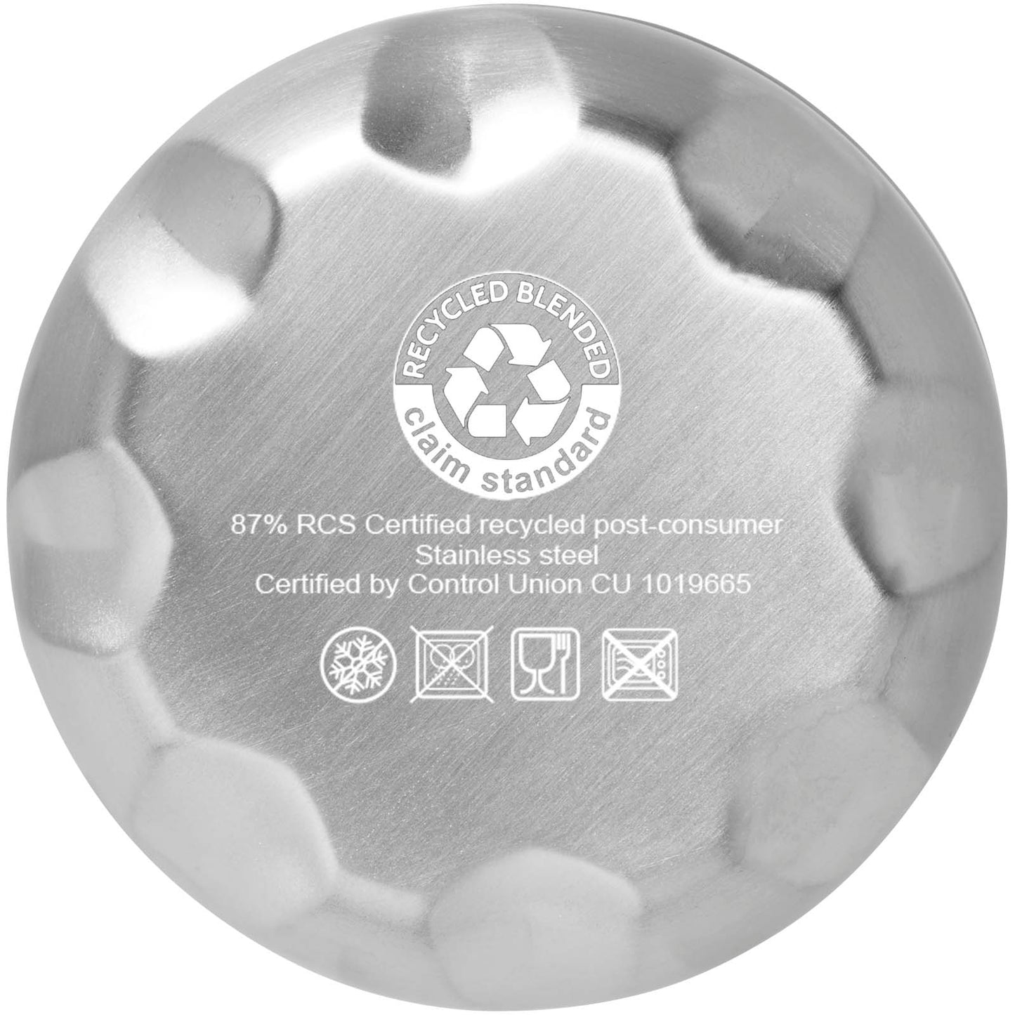 Borraccia termica in acciaio inossidabile riciclato certificato RCS con isolamento sottovuoto in rame da 500 ml Cove