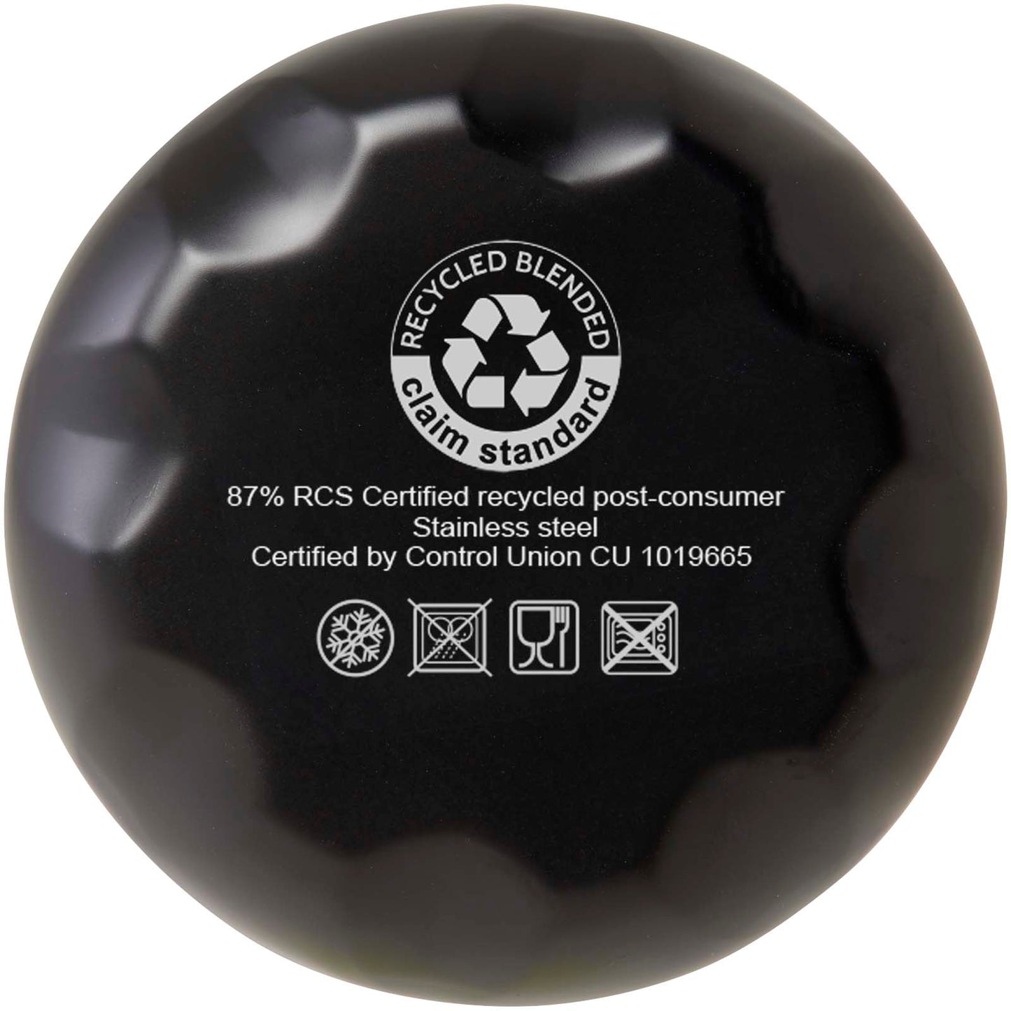 Borraccia termica in acciaio inossidabile riciclato certificato RCS con isolamento sottovuoto in rame da 500 ml Cove