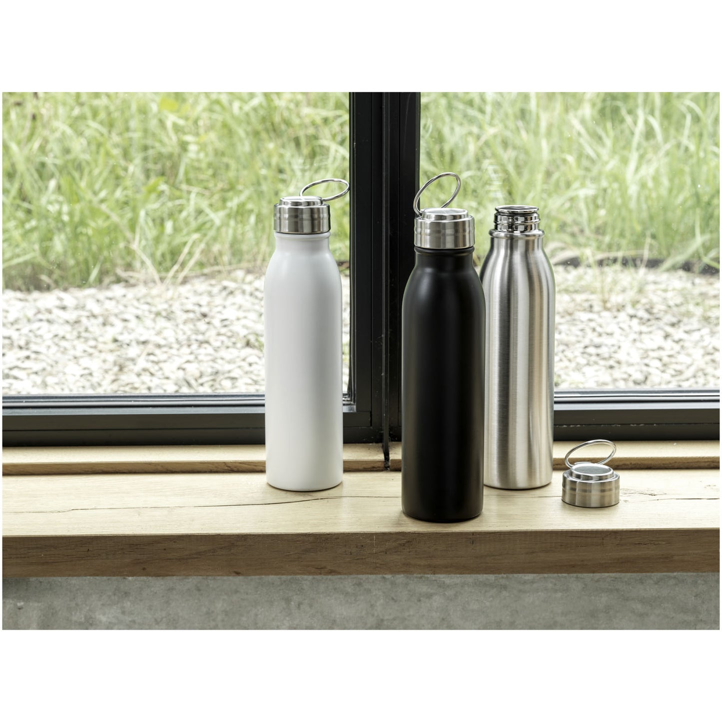 Borraccia in acciaio inossidabile certificato RCS da 720 ml con anello in metallo Harper