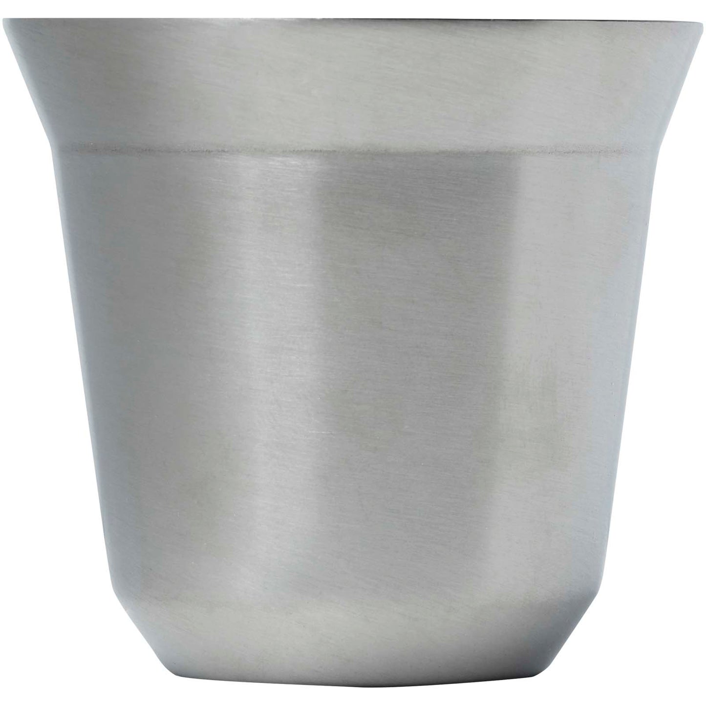 Set di tazze per caffè espresso in acciaio inossidabile certificato RCS da 80 ml Duo