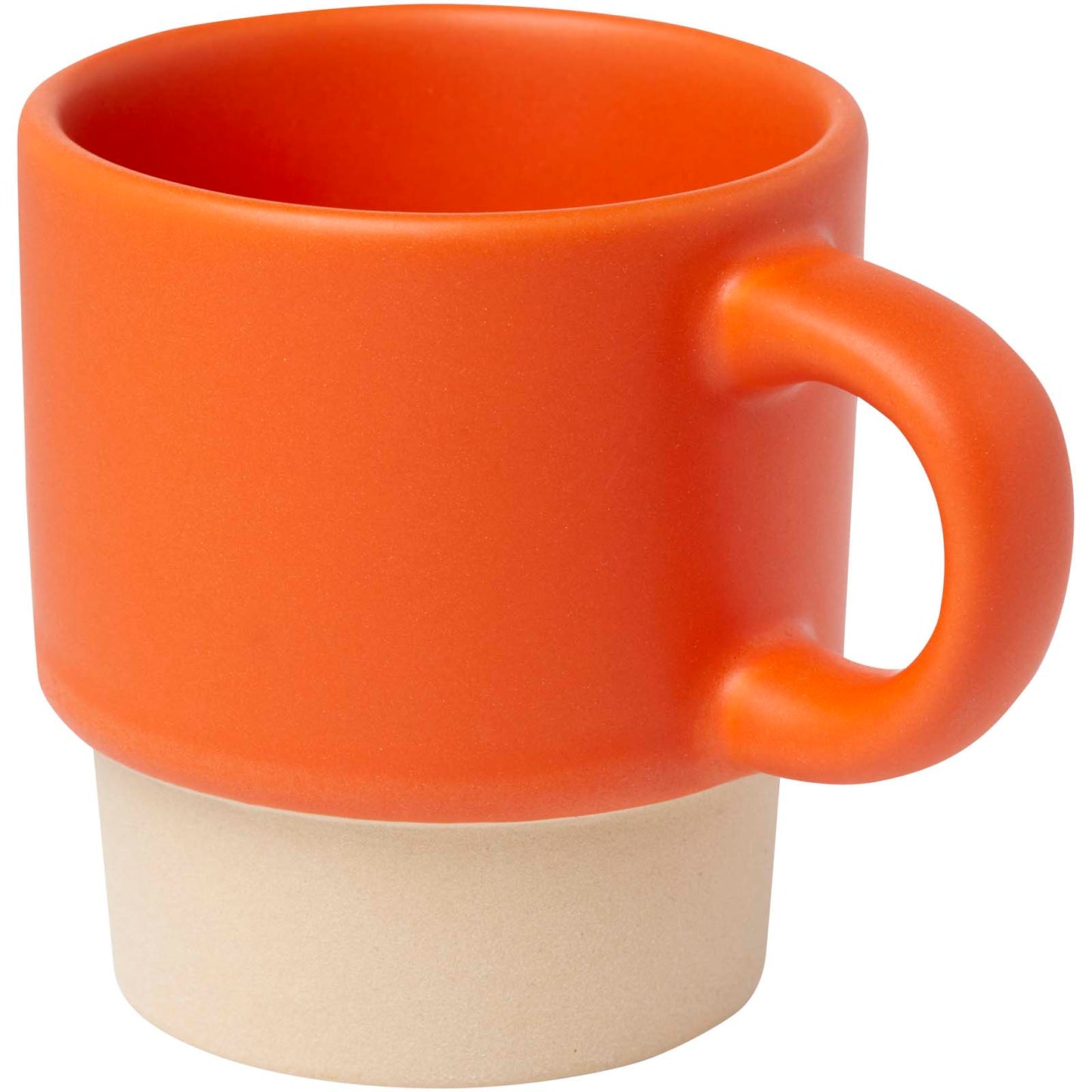 Tazza per caffè espresso impilabile con fondo in argilla da 130 ml Olympia