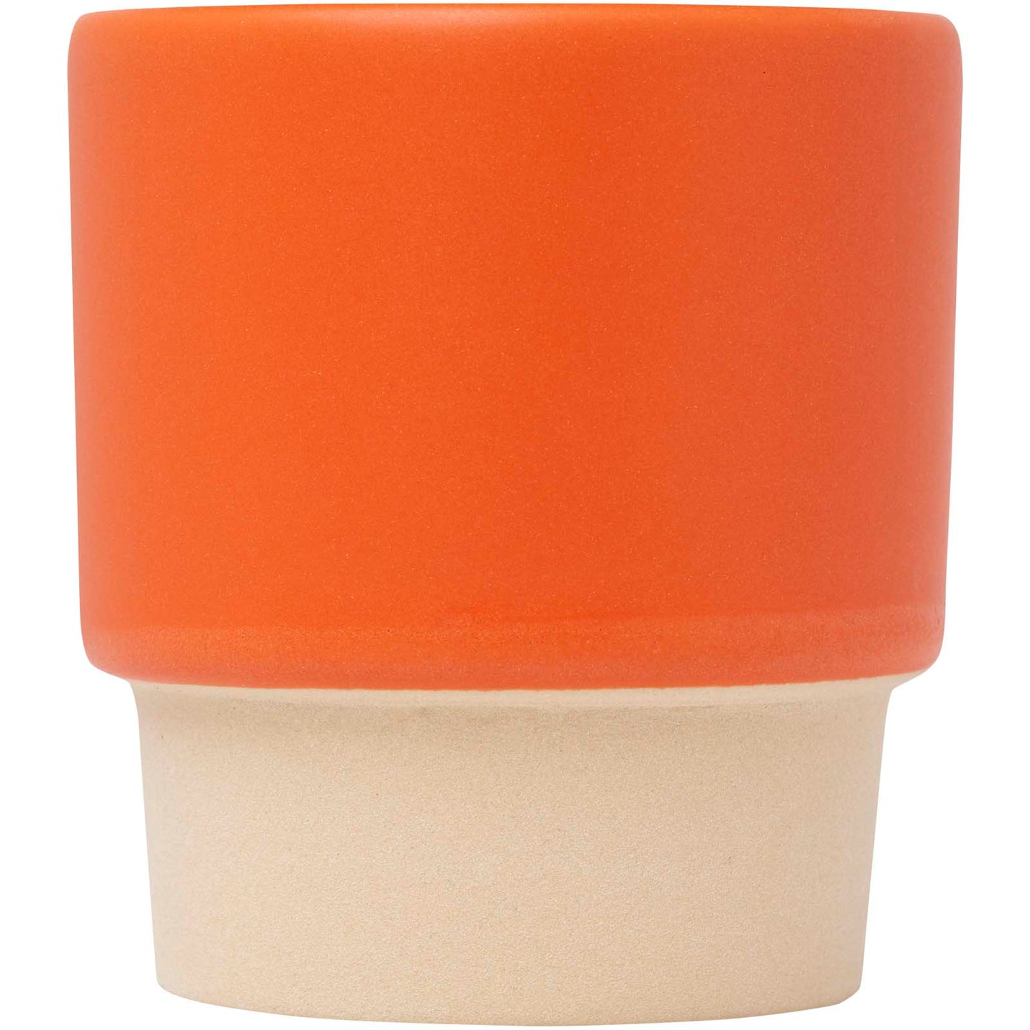 Tazza per caffè espresso impilabile con fondo in argilla da 130 ml Olympia