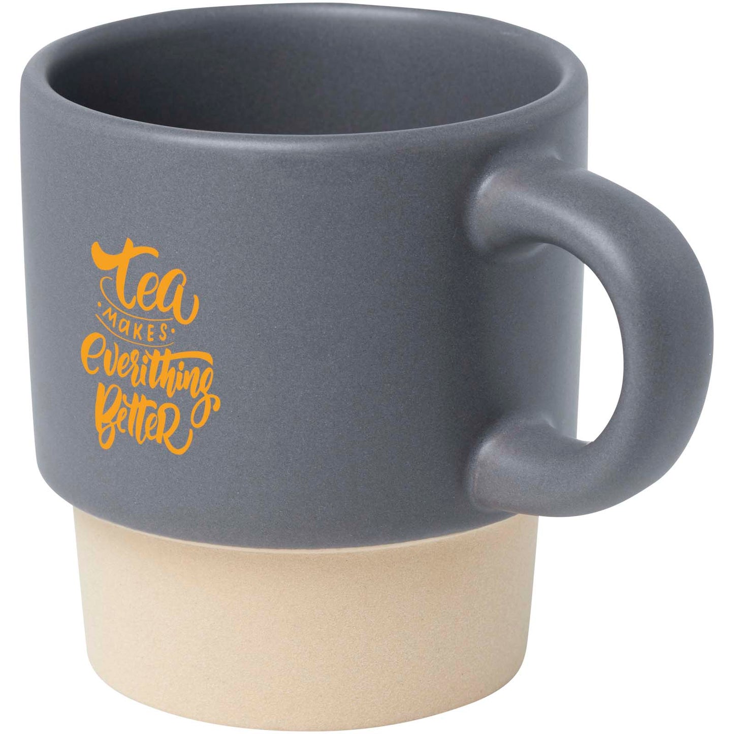Tazza per caffè espresso impilabile con fondo in argilla da 130 ml Olympia