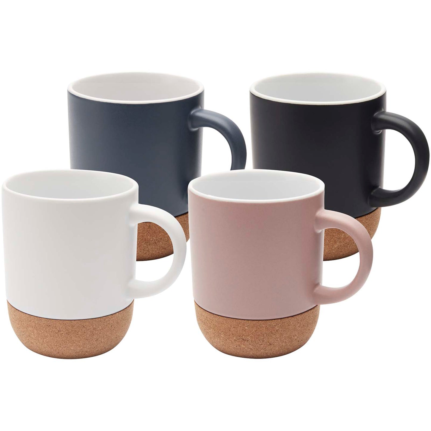 Tazza in ceramica con dettagli in sughero e finitura opaca da 300 ml Billie