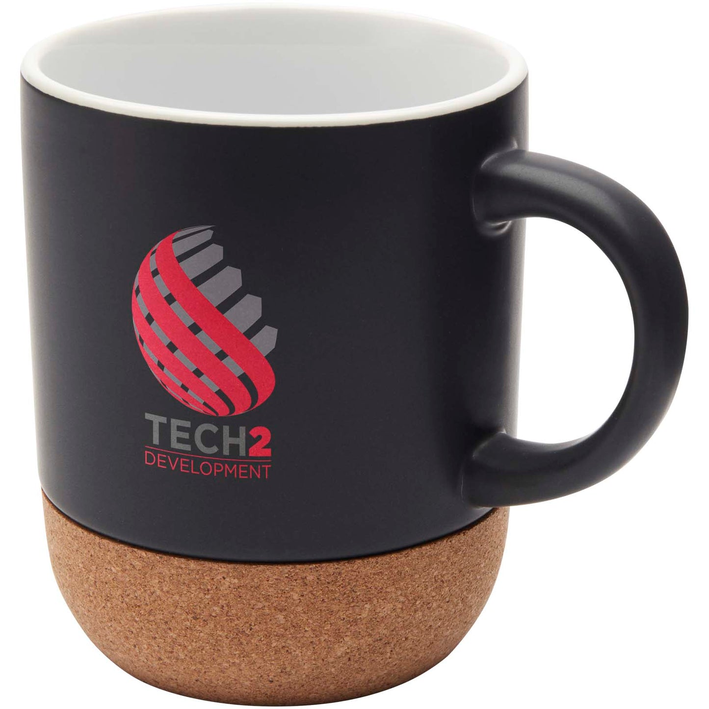 Tazza in ceramica con dettagli in sughero e finitura opaca da 300 ml Billie