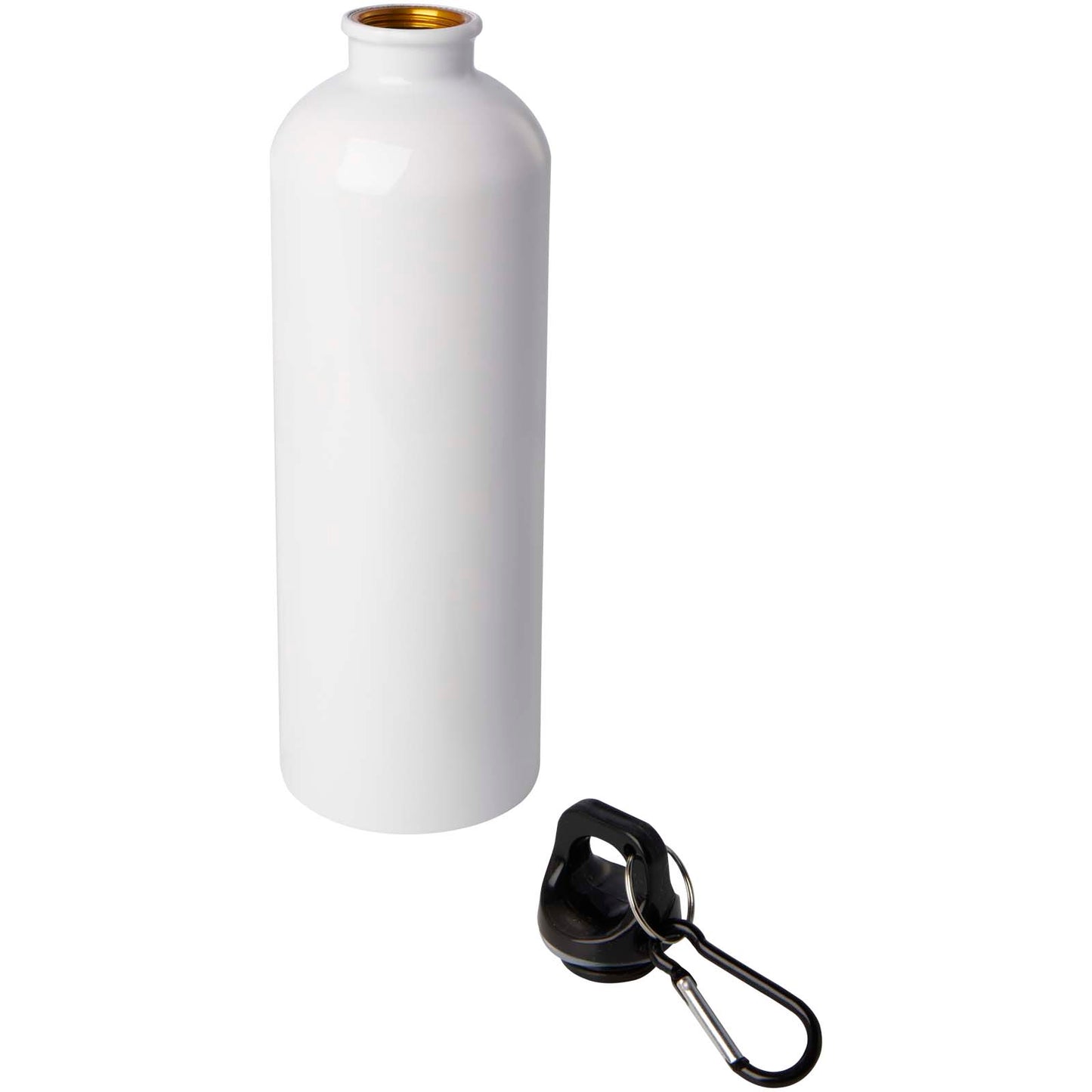 Borraccia da 750 ml in acciaio inossidabile certificato RCS a parete singola con moschettone Oregon