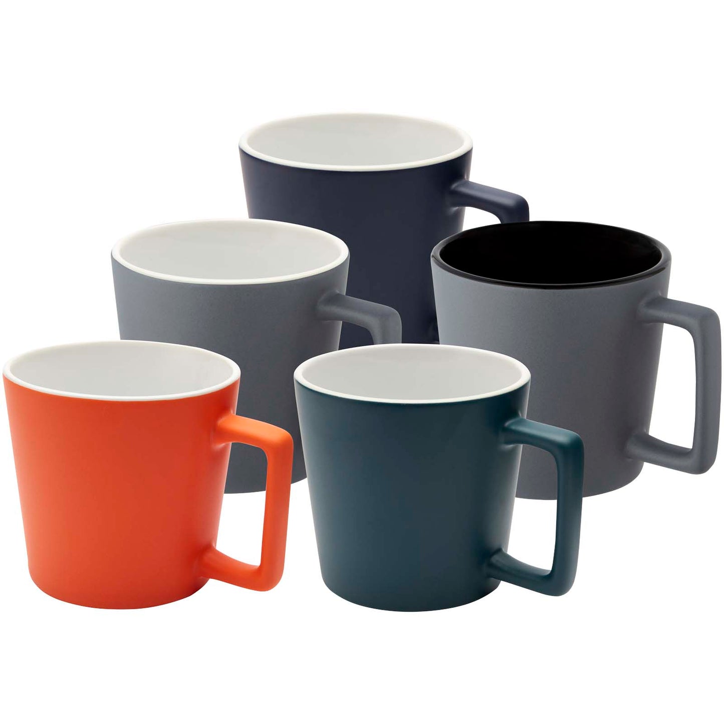 Tazza in ceramica da 370 ml con finitura opaca Cali