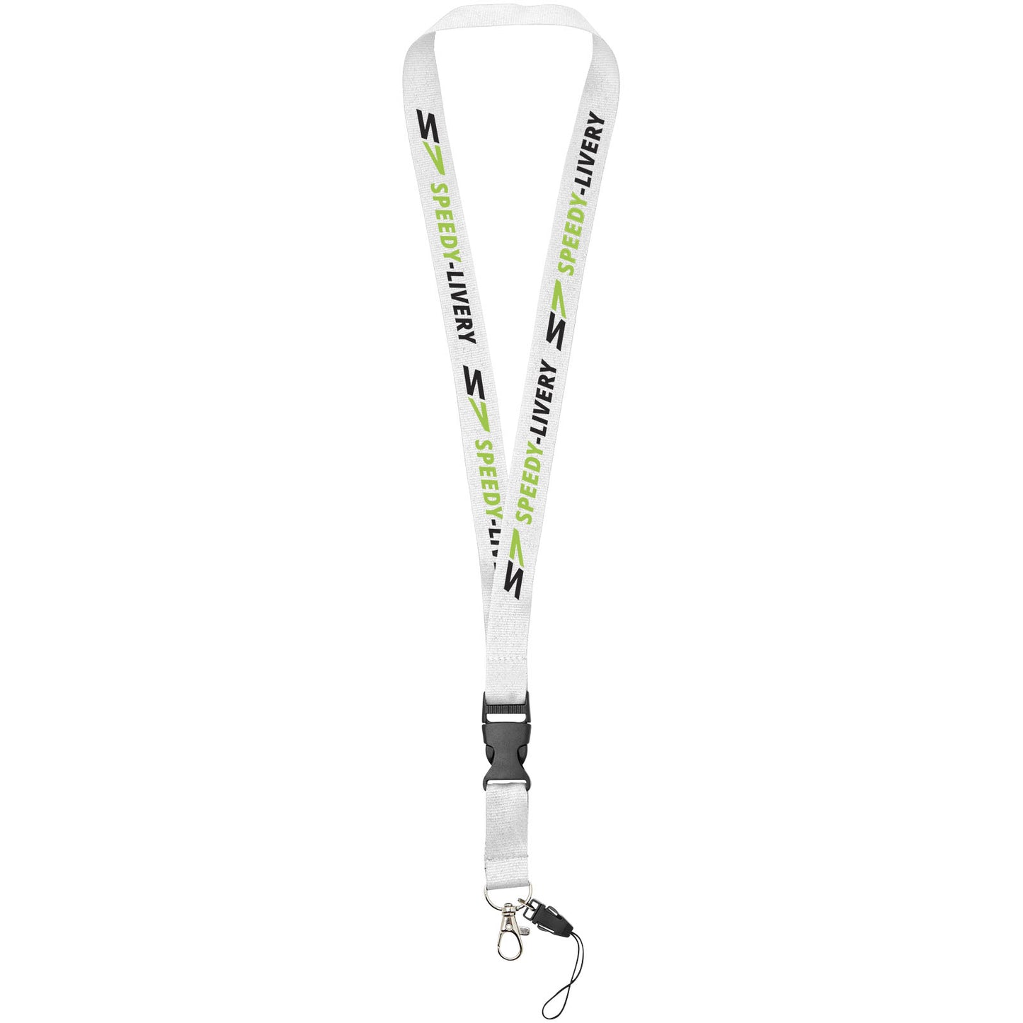 Lanyard porta cellulare Sagan con fibbia rimovibile