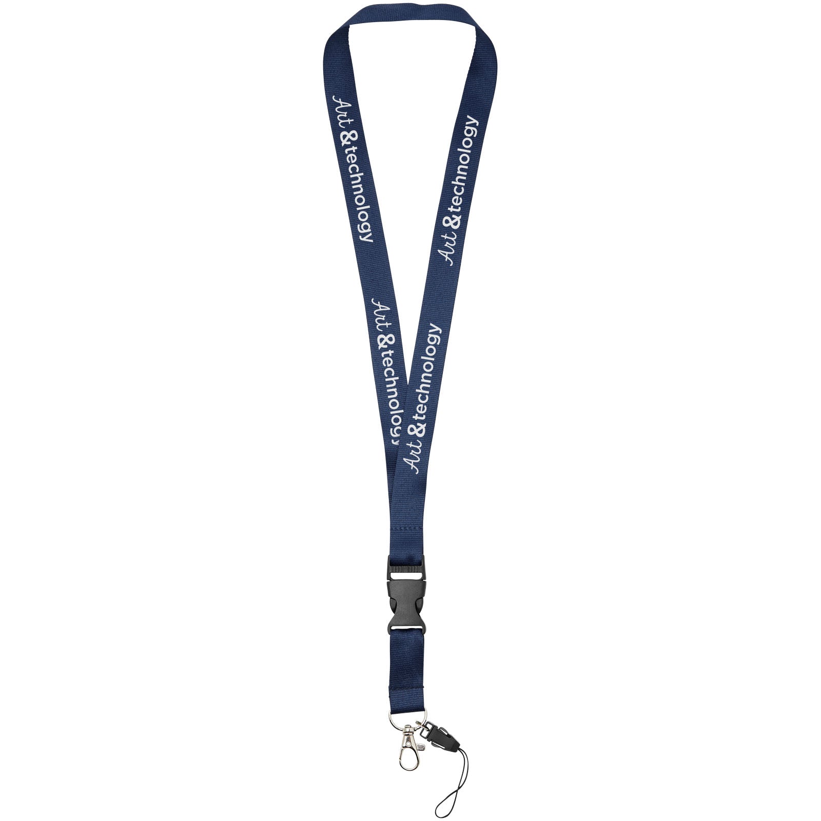 Lanyard porta cellulare Sagan con fibbia rimovibile
