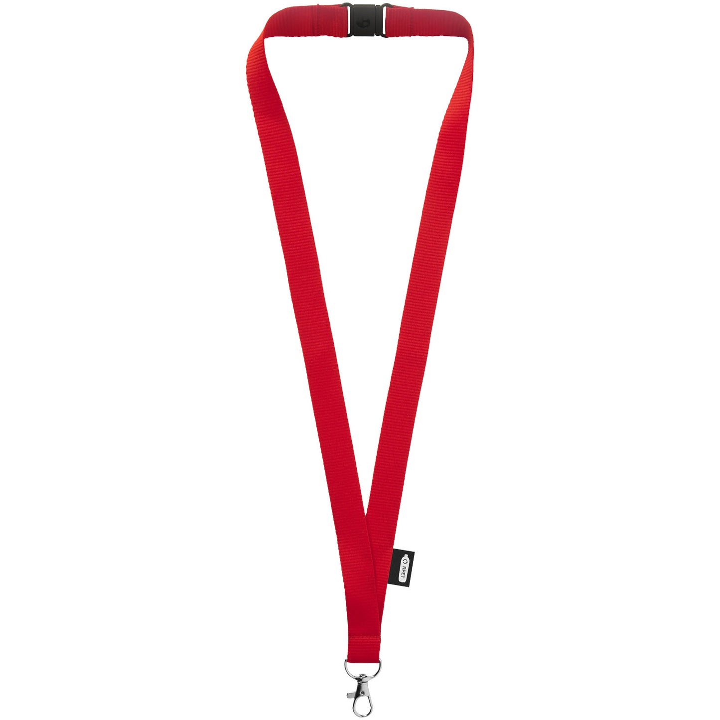 Lanyard Tom in PET riciclato con sgancio di sicurezza