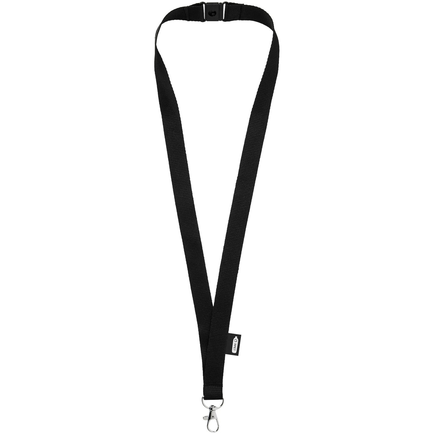 Lanyard Tom in PET riciclato con sgancio di sicurezza