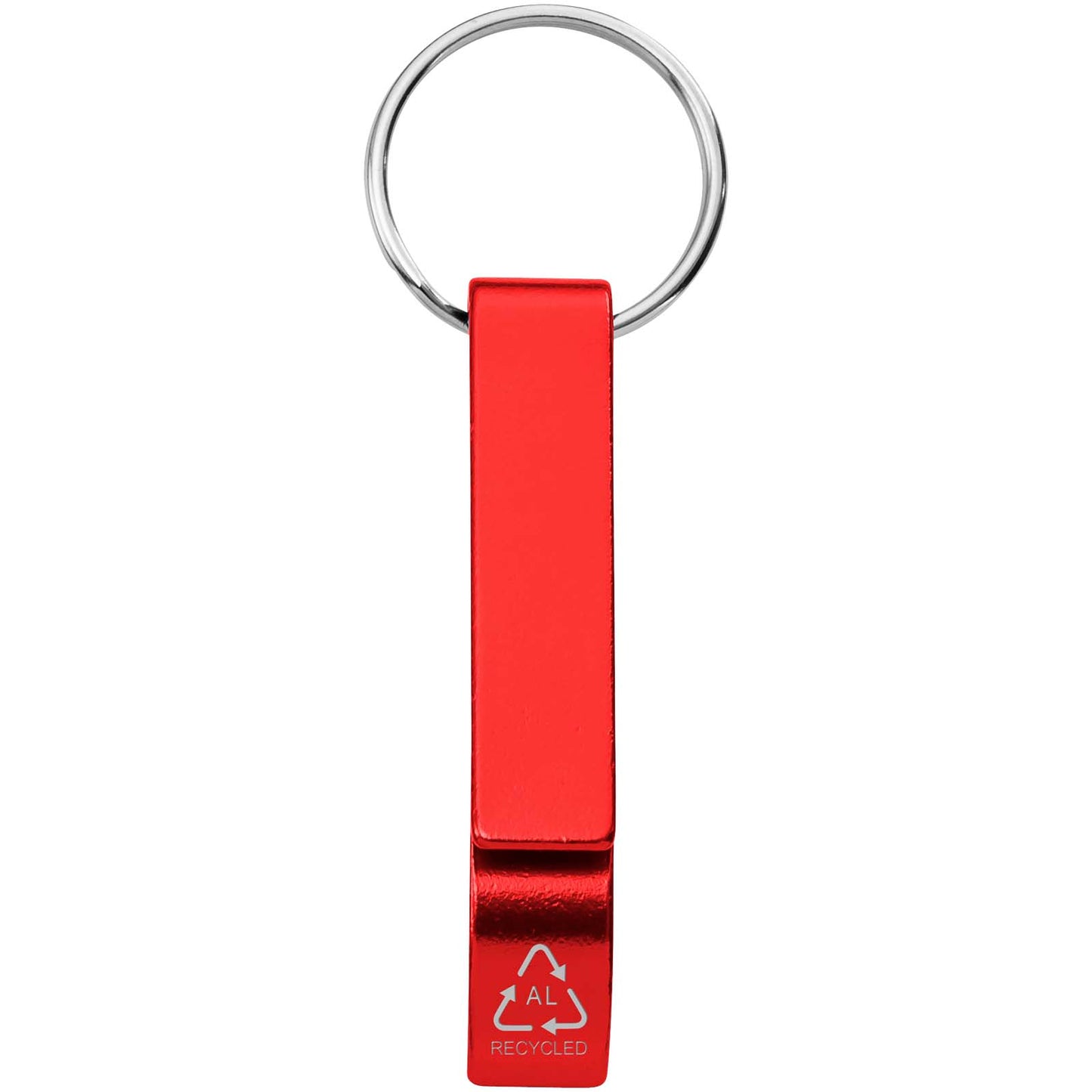 Portachiavi con apribottiglie e apriscatole in alluminio riciclato RCS Tao