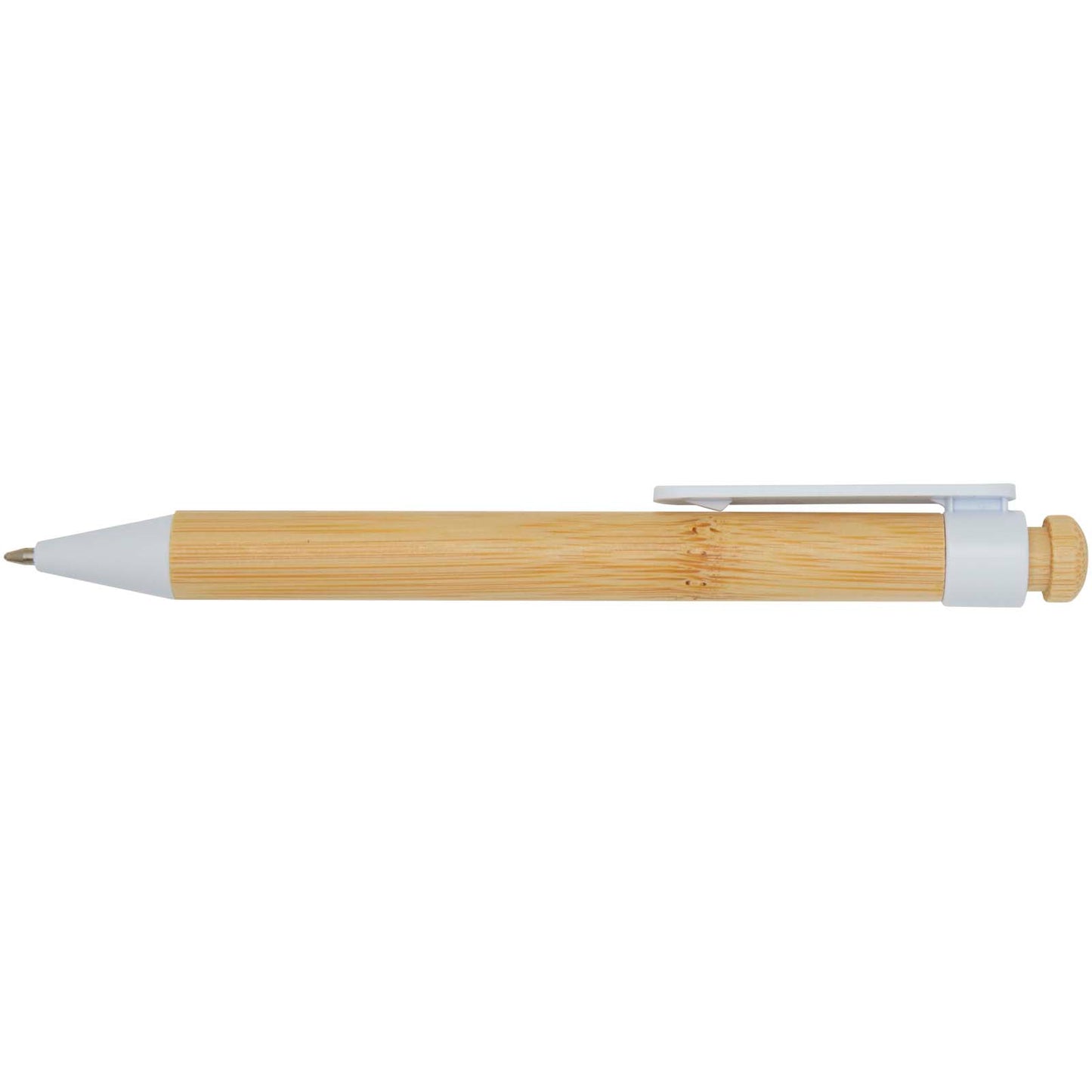 Penna a sfera in plastica riciclata e bambù Rattan