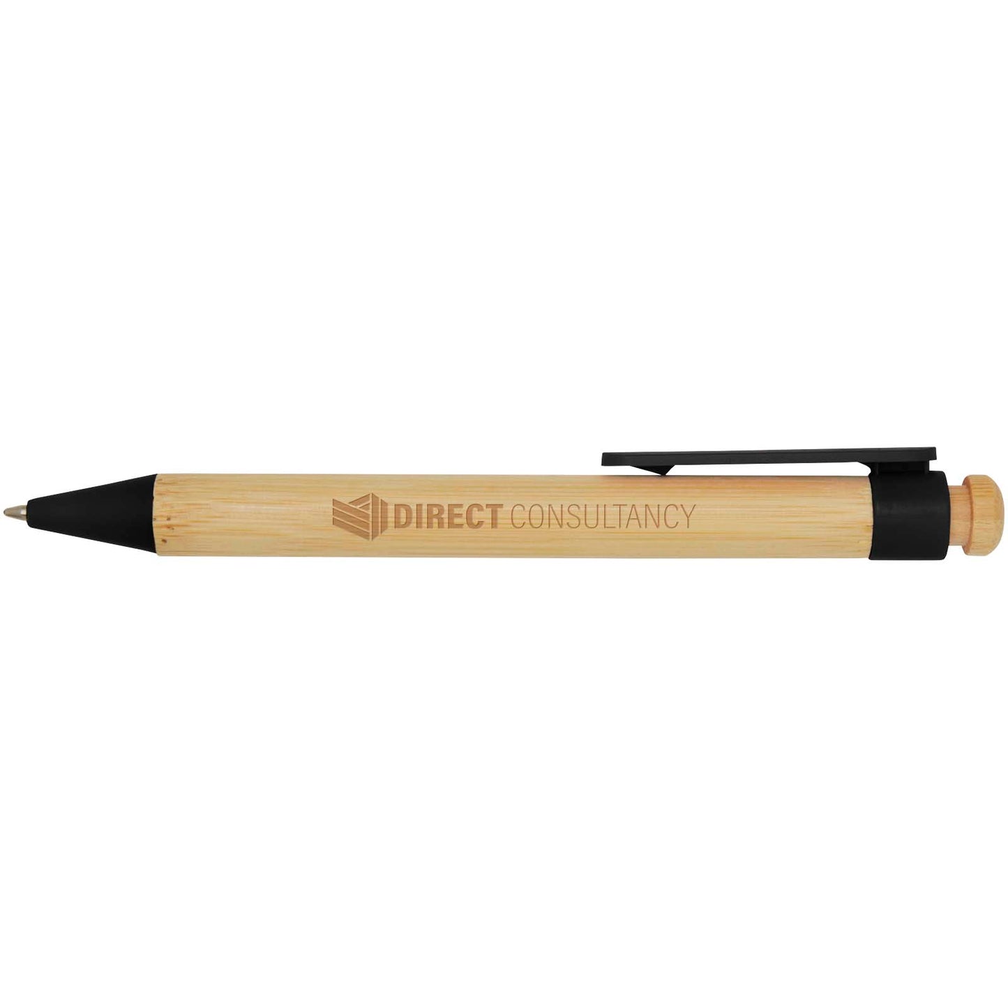 Penna a sfera in plastica riciclata e bambù Rattan
