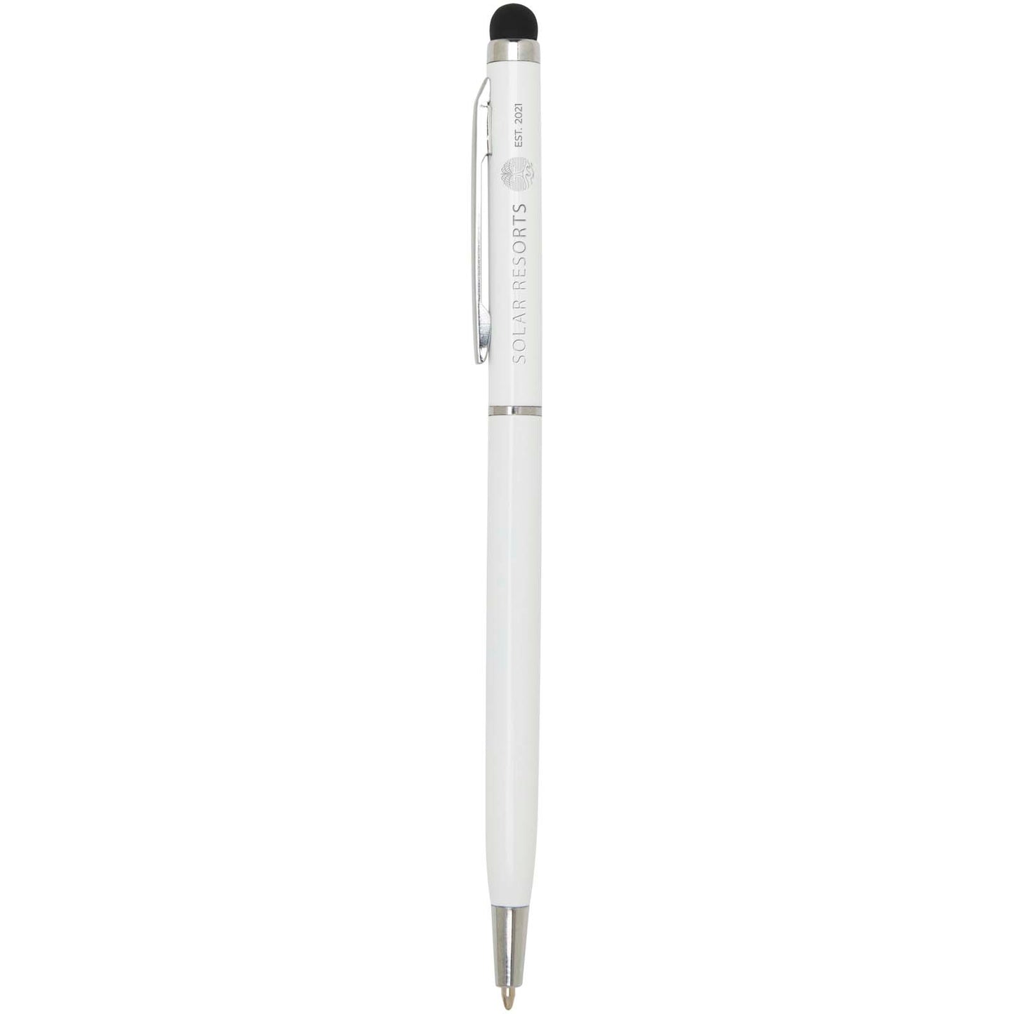 Penna a sfera in alluminio con stylus Ore (inchiostro blu)