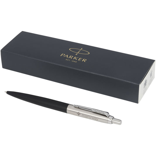 Parker penna a sfera opaca con finiture cromate Jotter XL (inchiostro blu)