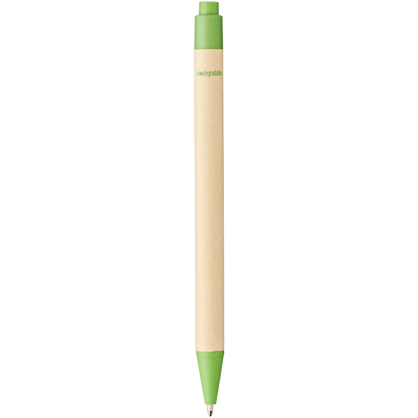 Penna a sfera Berk in cartone riciclato e plastica derivata dal mais (inchiostro nero)