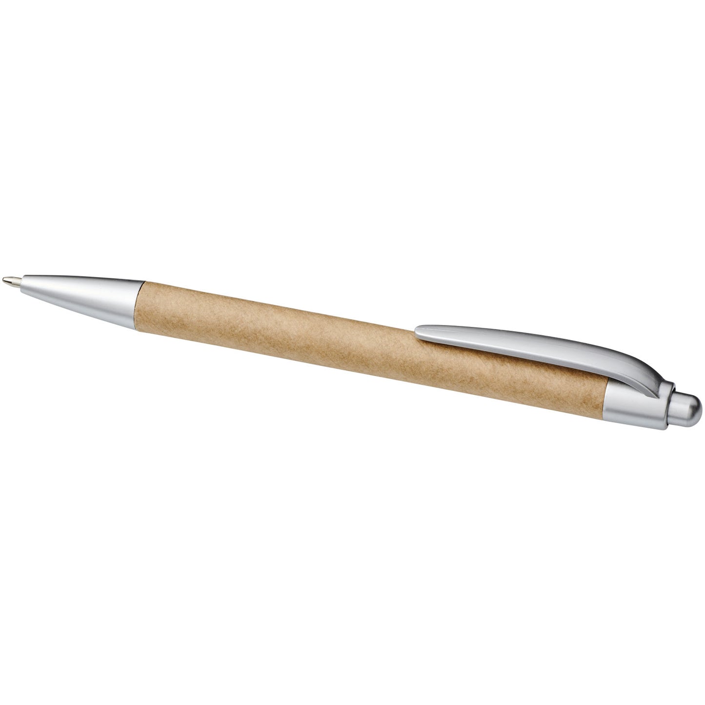 Penna a sfera in carta riciclata Tiflet (inchiostro nero)