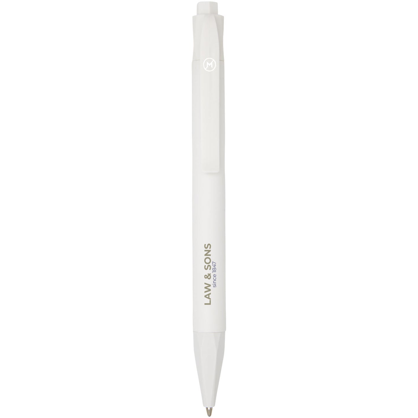 Penna a sfera Terra in plastica da mais (inchiostro blu)