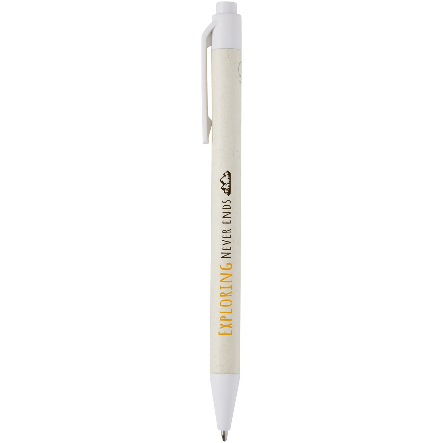 Penna a sfera Dairy Dream realizzata con cartoni del latte riciclati (inchiostro nero)