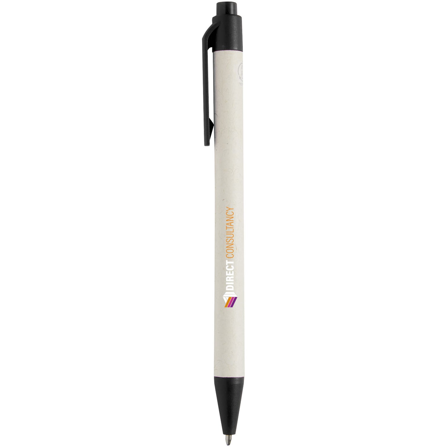 Penna a sfera Dairy Dream realizzata con cartoni del latte riciclati (inchiostro nero)