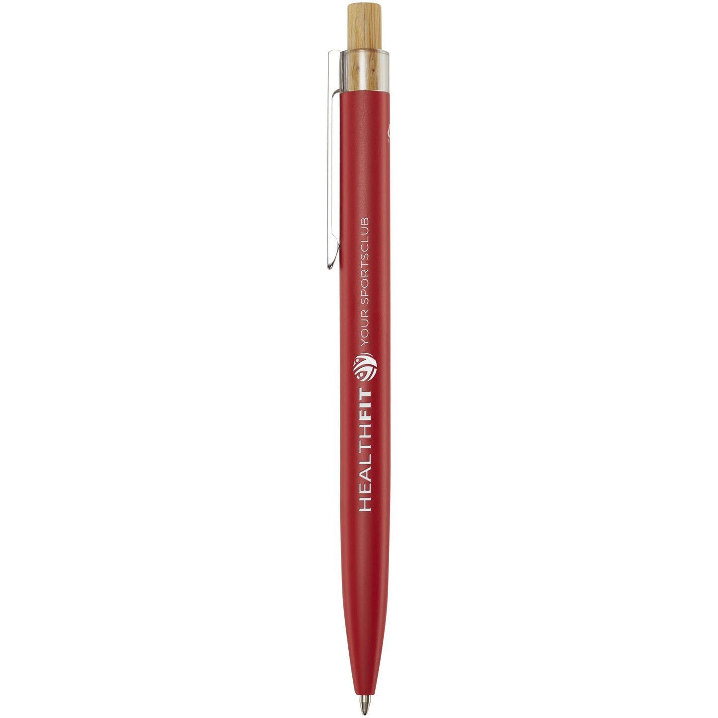 Penna a sfera in alluminio riciclato Nooshin (inchiostro blu)