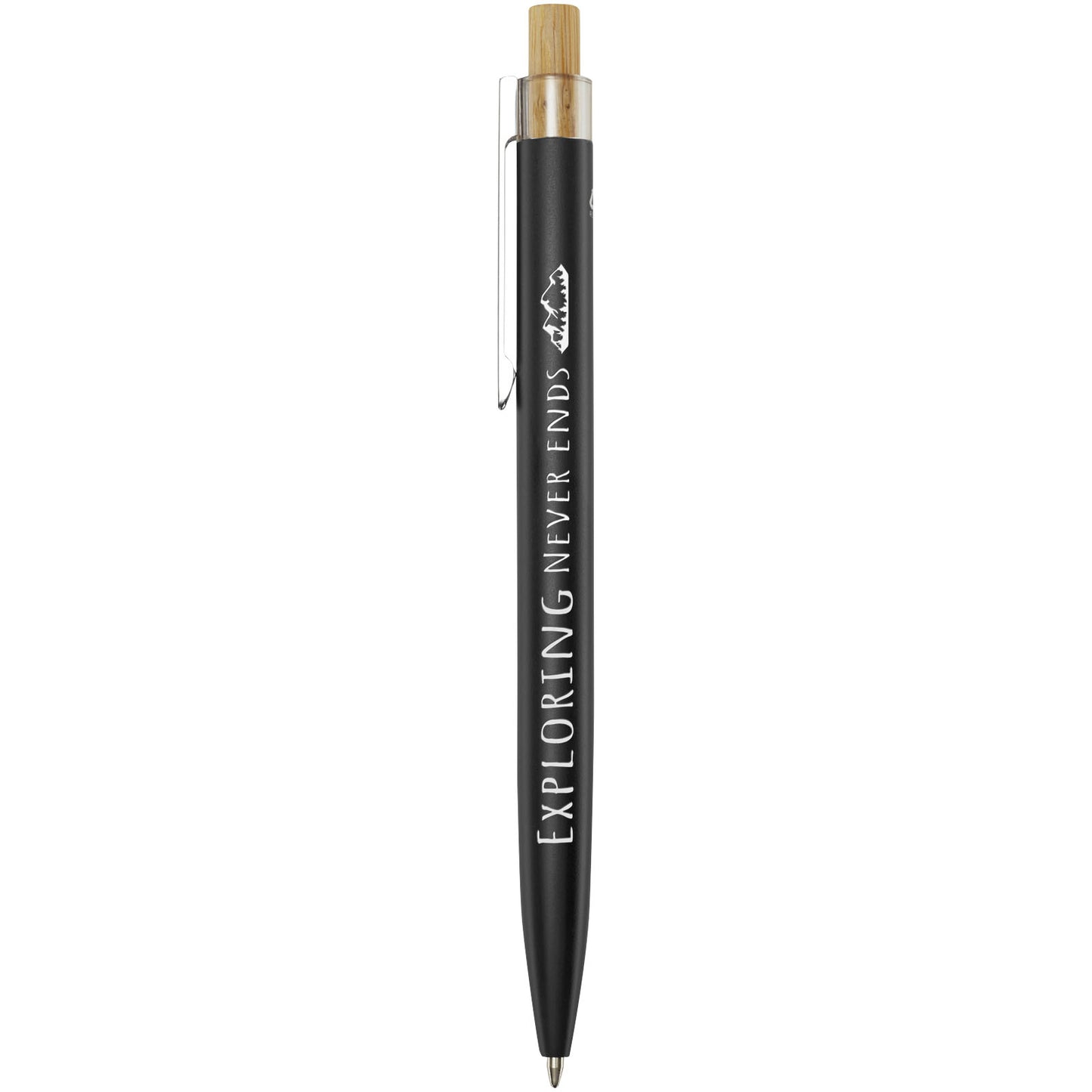 Penna a sfera in alluminio riciclato Nooshin (inchiostro blu)