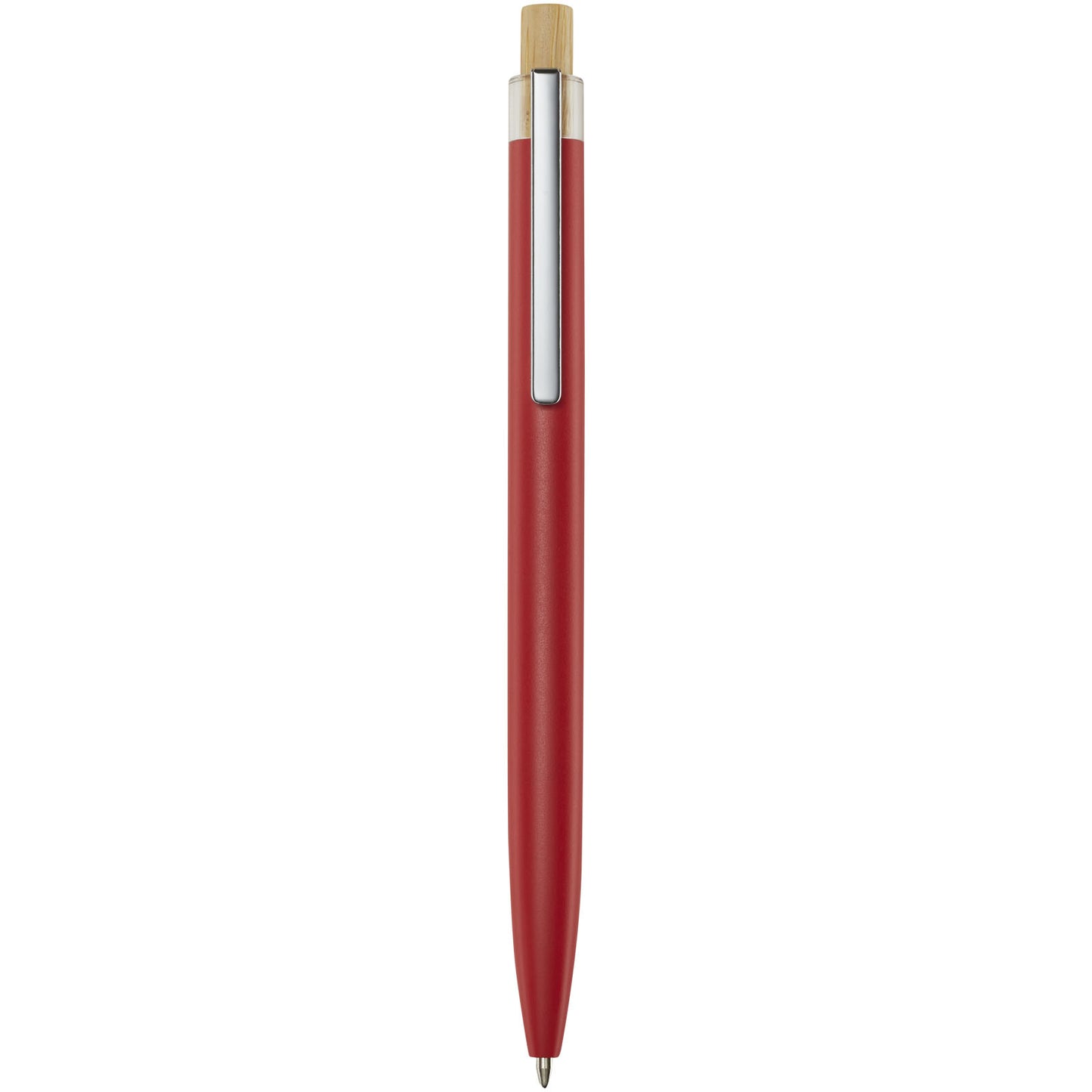 Penna a sfera in alluminio riciclato Nooshin (inchiostro nero)