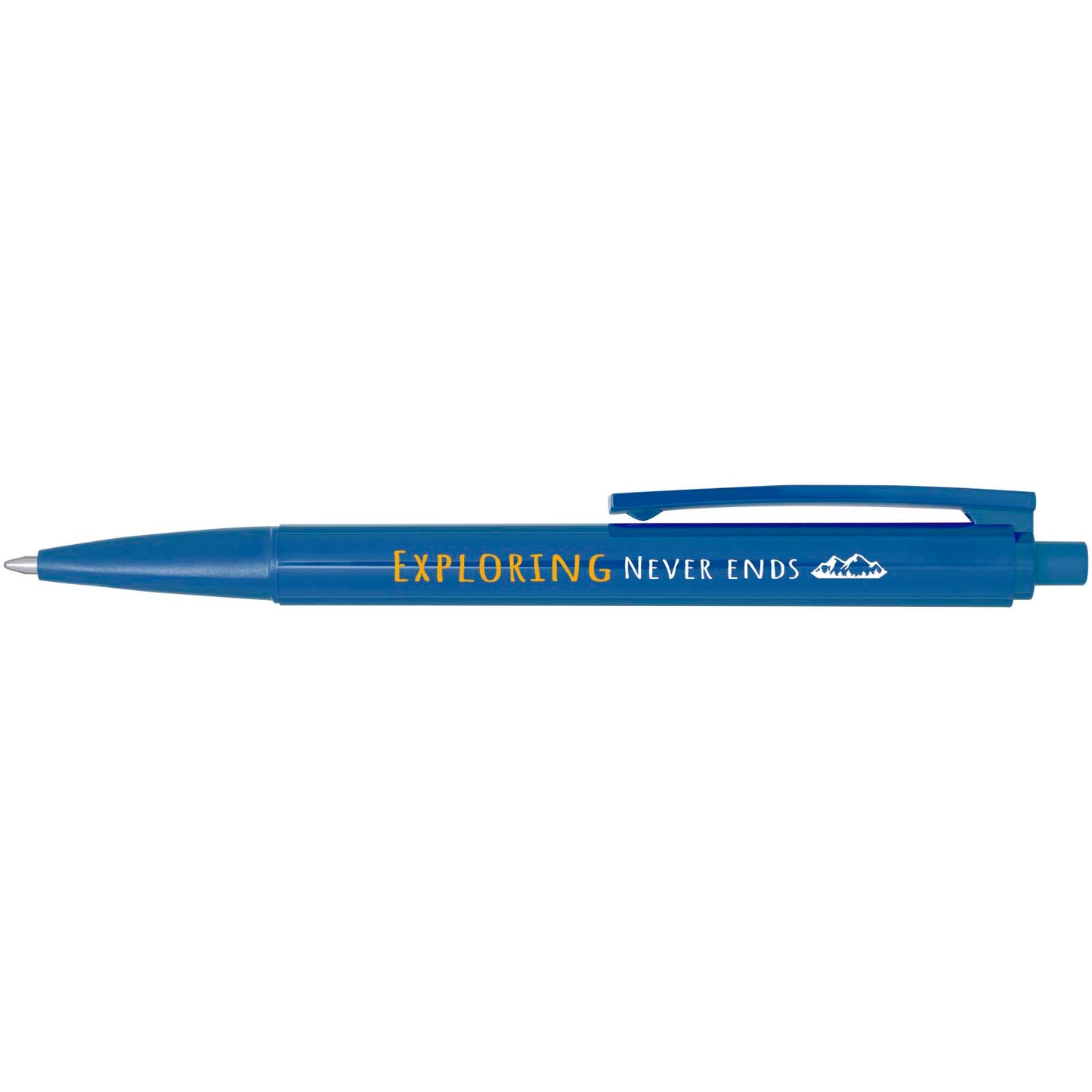 Penna a sfera in plastica riciclata Elsa (inchiostro blu)