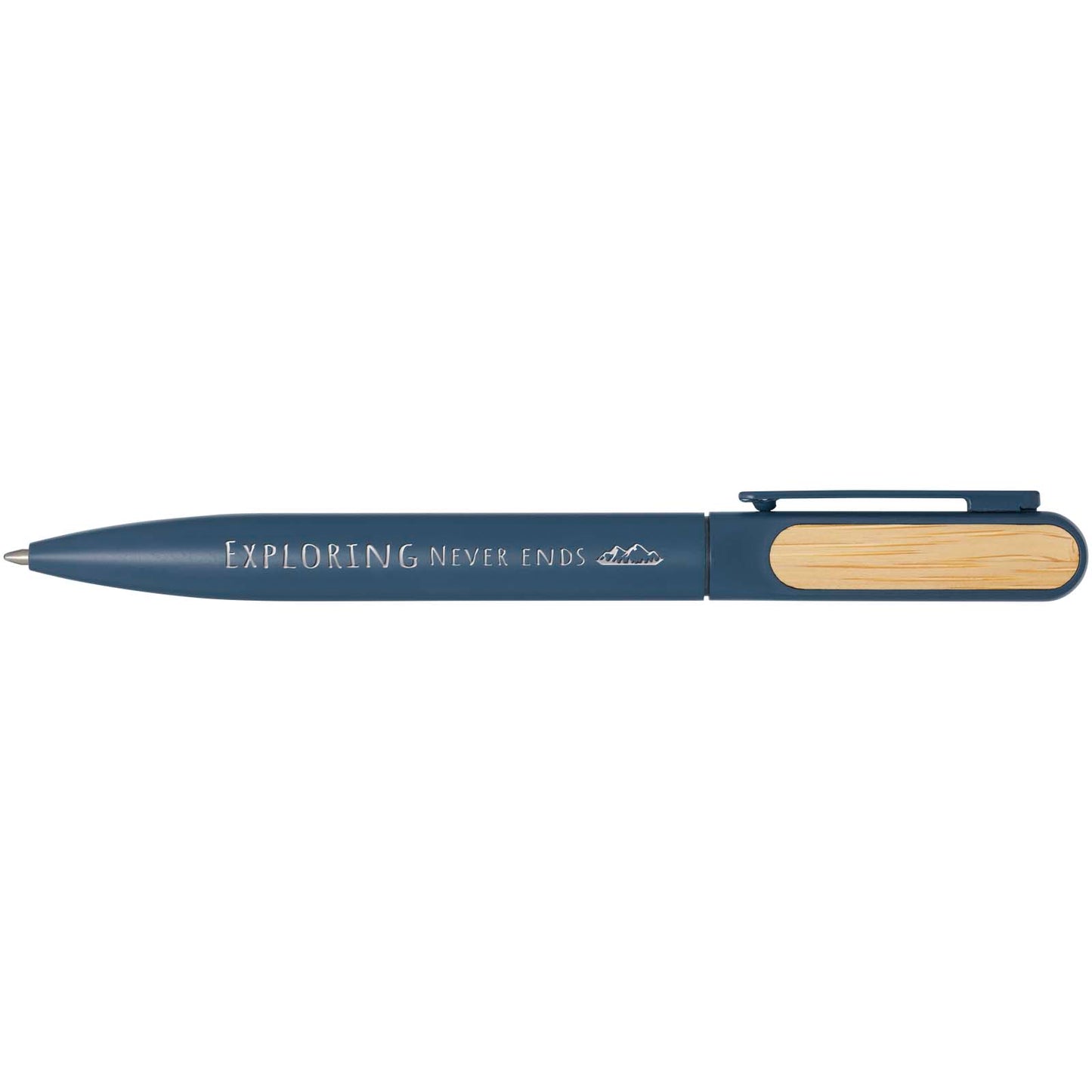 Penna a sfera in alluminio riciclato Blanca (inchiostro nero)