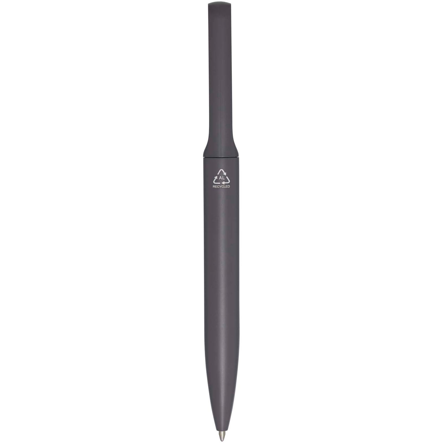 Penna a sfera in alluminio riciclato Blanca (inchiostro nero)