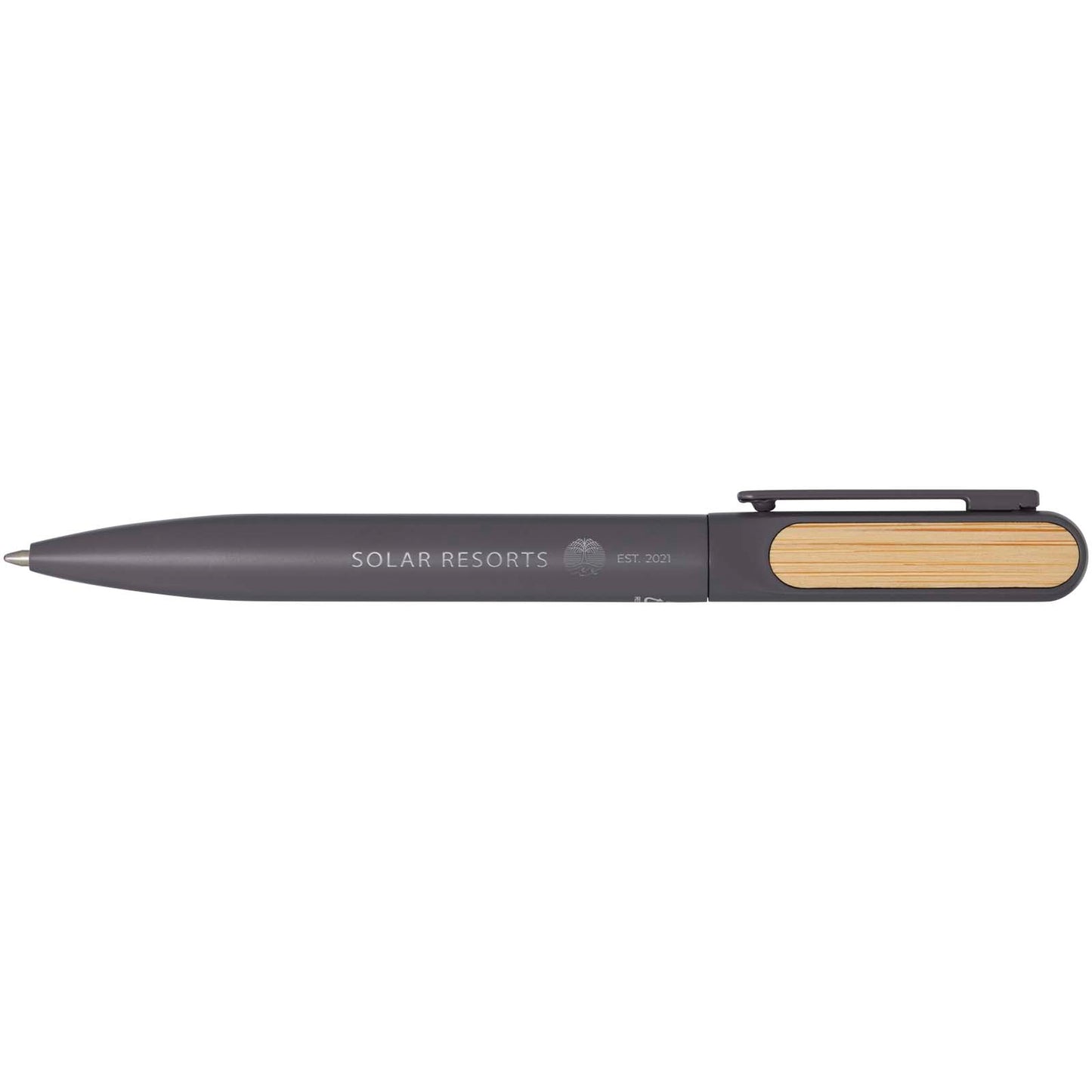 Penna a sfera in alluminio riciclato Blanca (inchiostro nero)