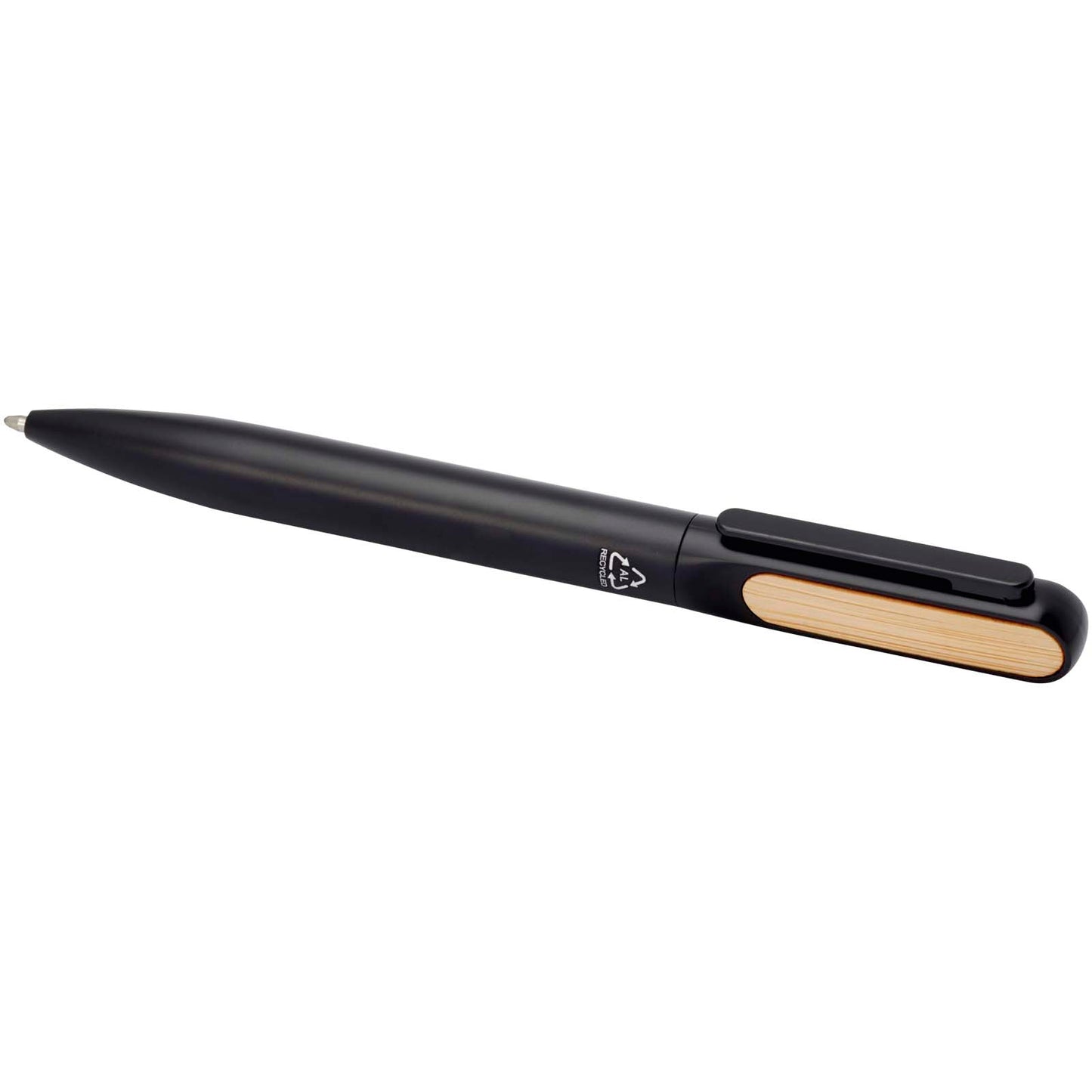 Penna a sfera in alluminio riciclato Blanca (inchiostro nero)