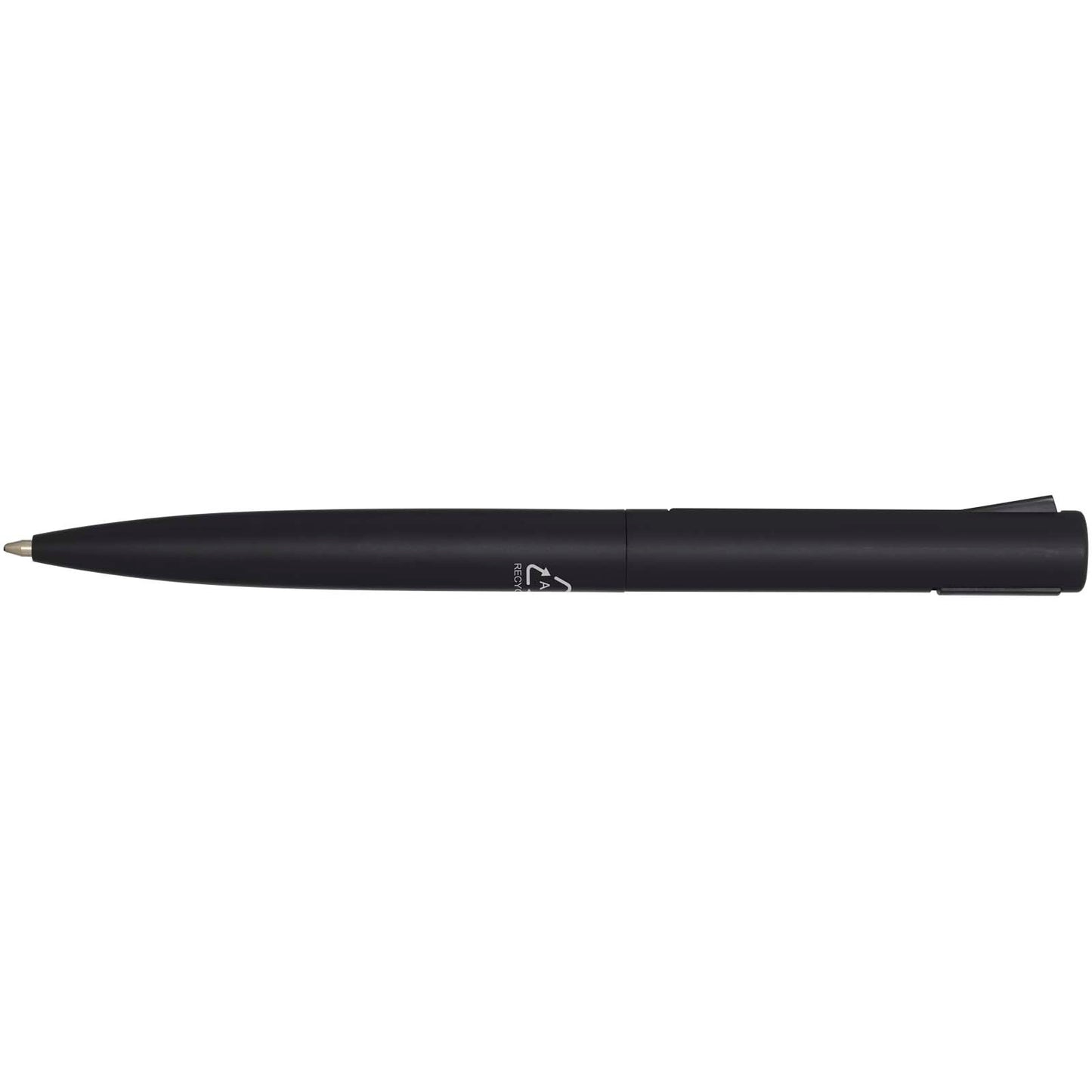Penna a sfera in alluminio riciclato Juana (inchiostro nero)