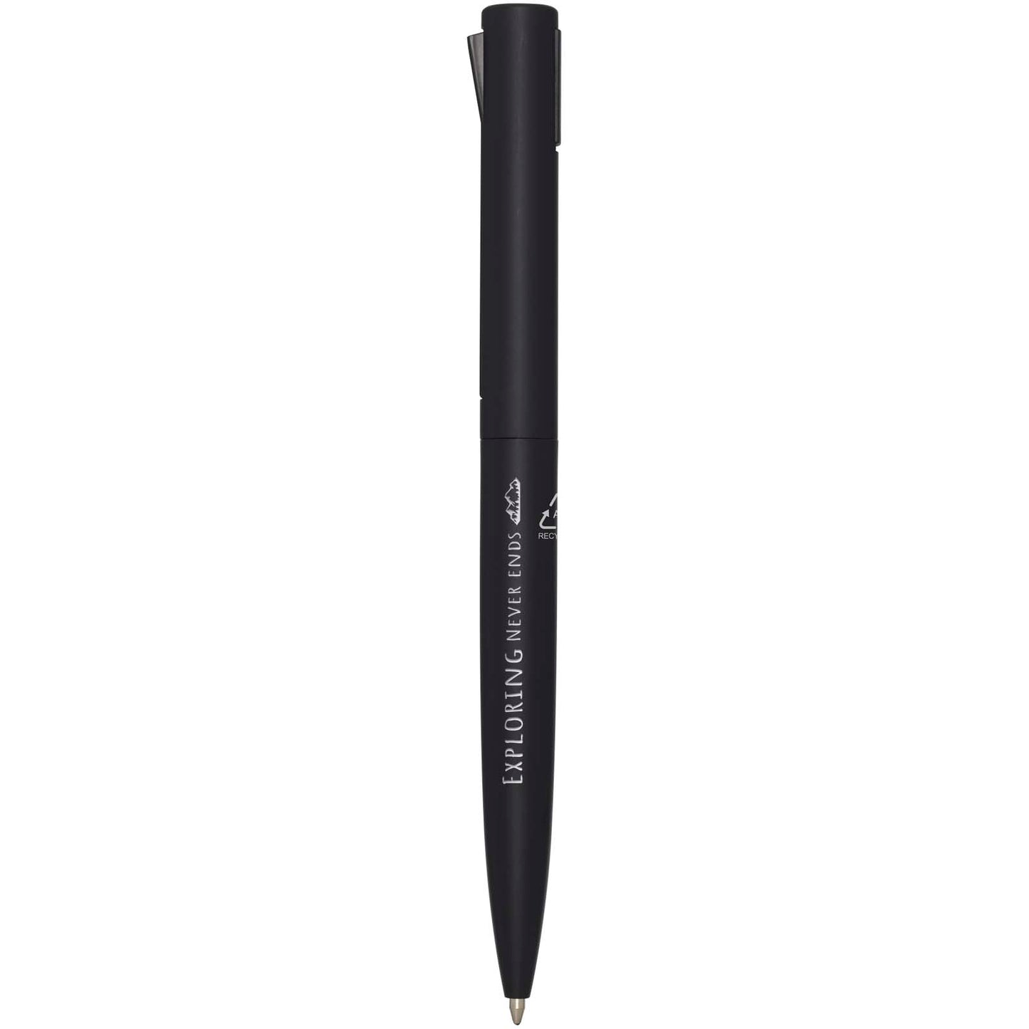 Penna a sfera in alluminio riciclato Juana (inchiostro nero)