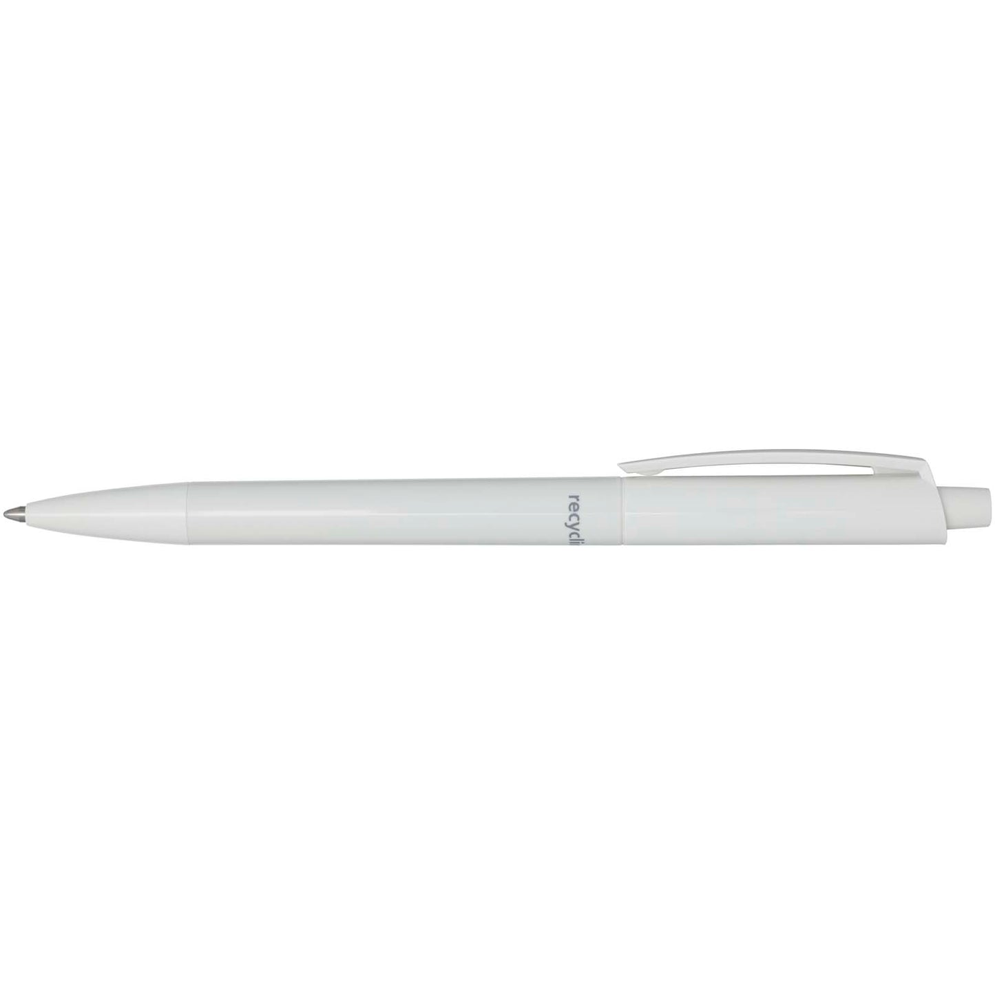 Penna a sfera in plastica riciclata Martha (inchiostro nero)